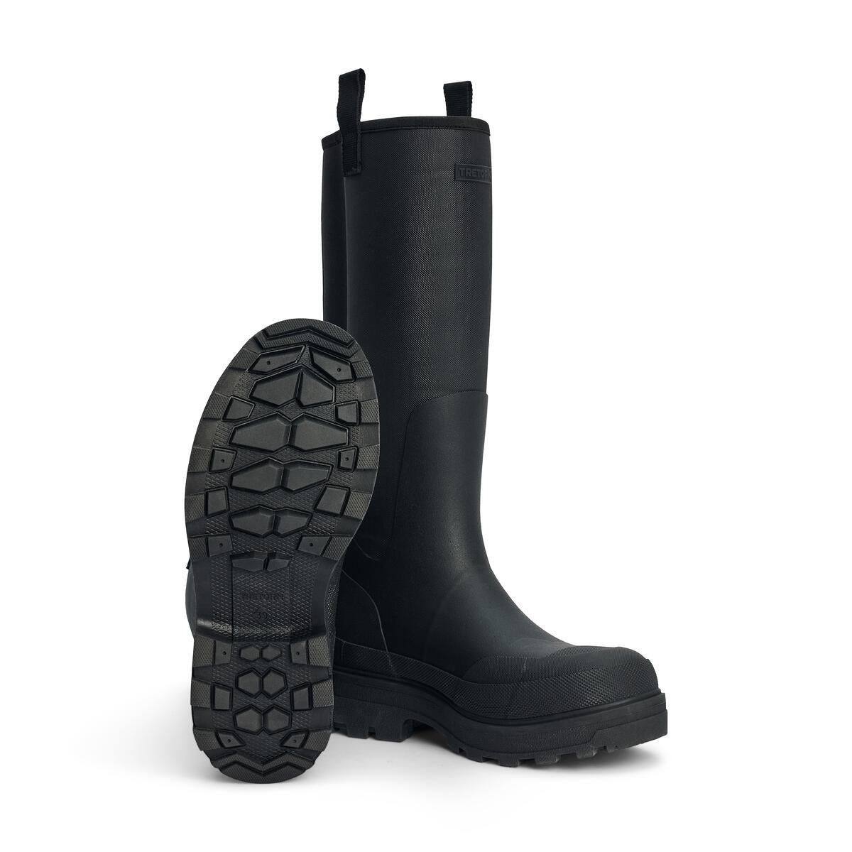 Tretorn Bryum Rain Boot — Black - Public Mercantile