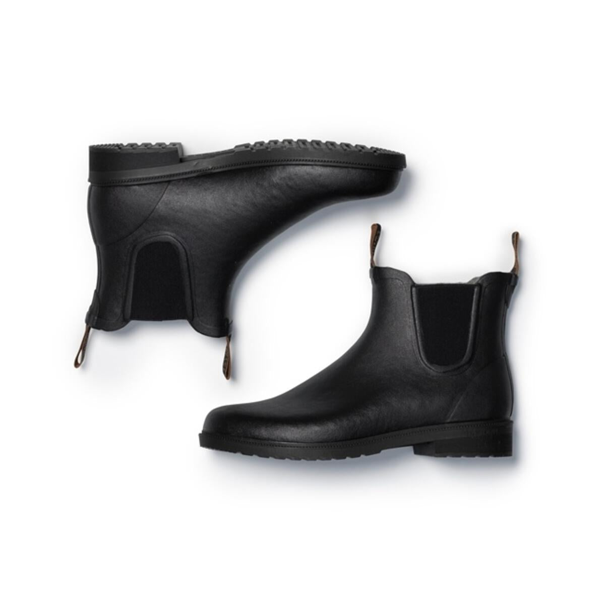 Tretorn Chelsea Classic Rain Boot — Black/Black - Public Mercantile