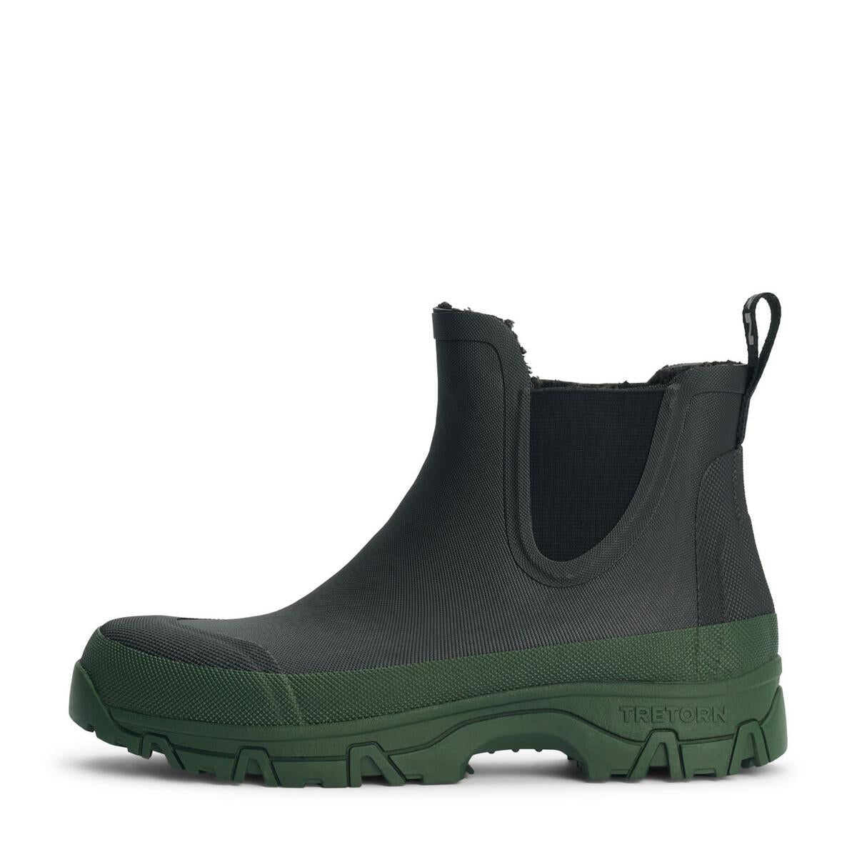 Tretorn Garpa Pile Rain Boot —  Jet Black - Public Mercantile