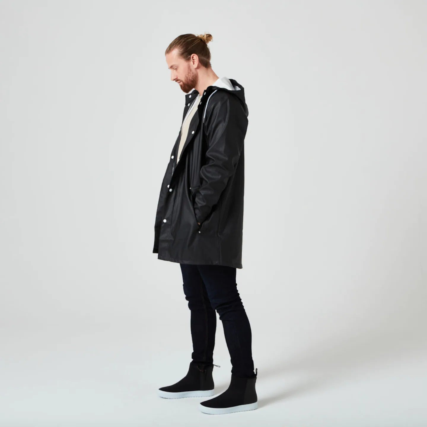 Tretorn Wings Rain Jacket — Black - Public Mercantile