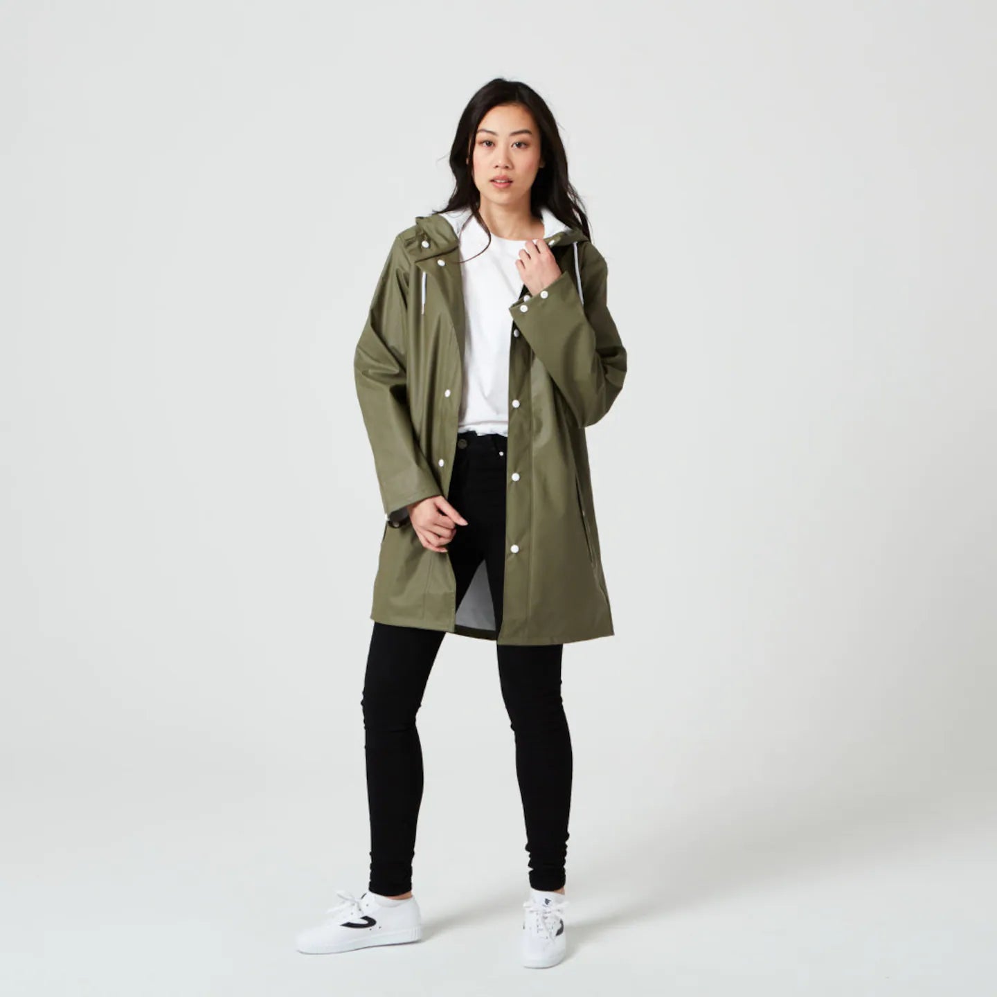 Tretorn Wings Rain Jacket — Field Green - Public Mercantile