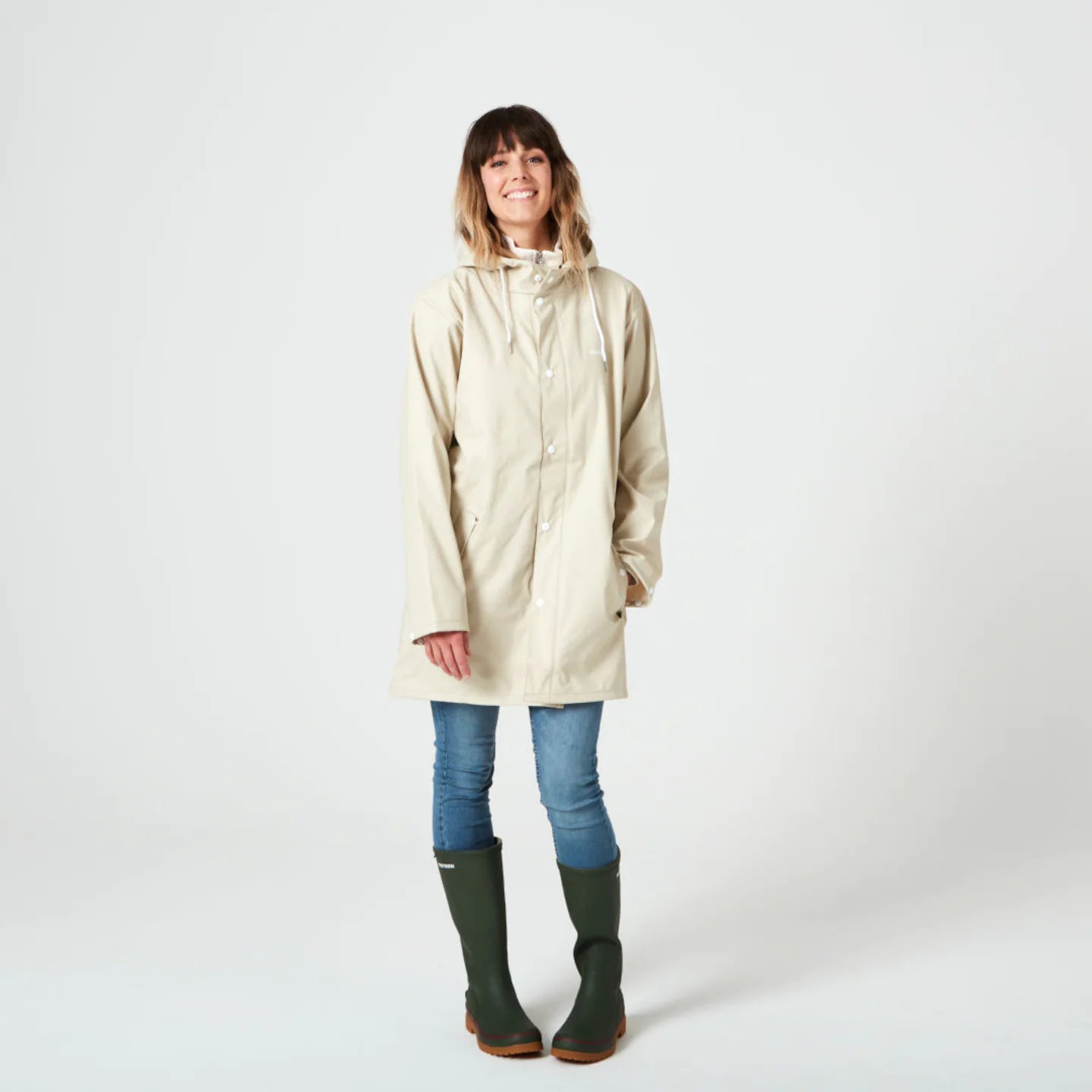 Tretorn Wings Rain Jacket — Sand - Public Mercantile