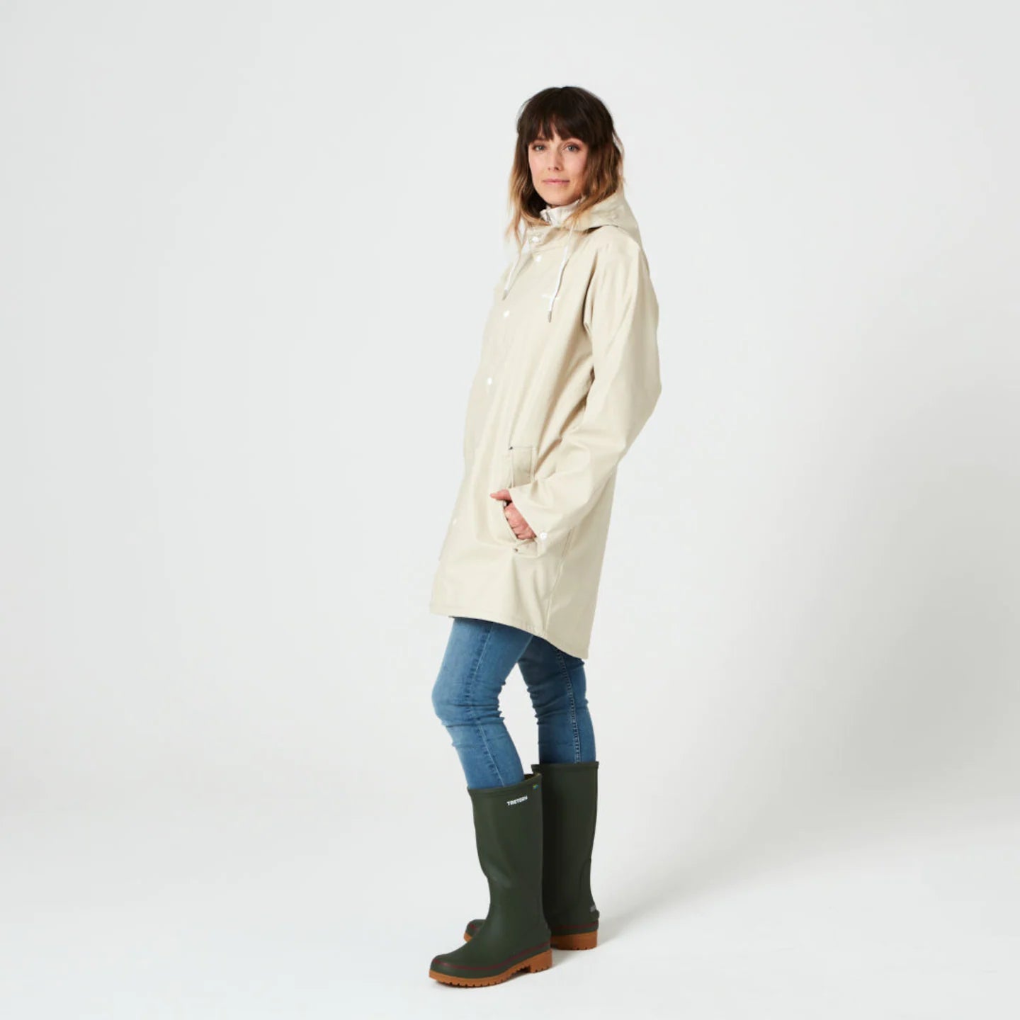 Tretorn Wings Rain Jacket — Sand - Public Mercantile
