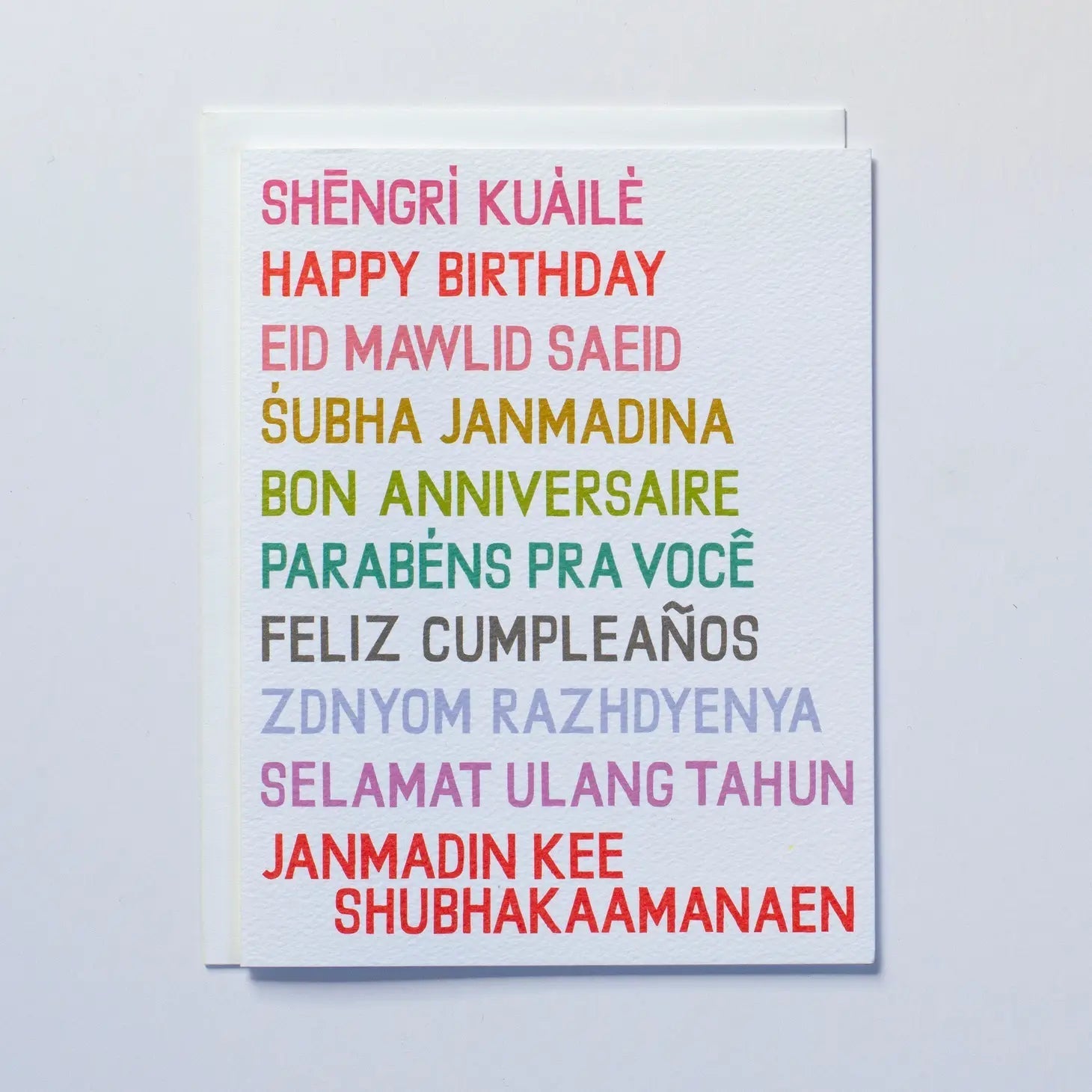 Universal Birthday Card - Public Mercantile