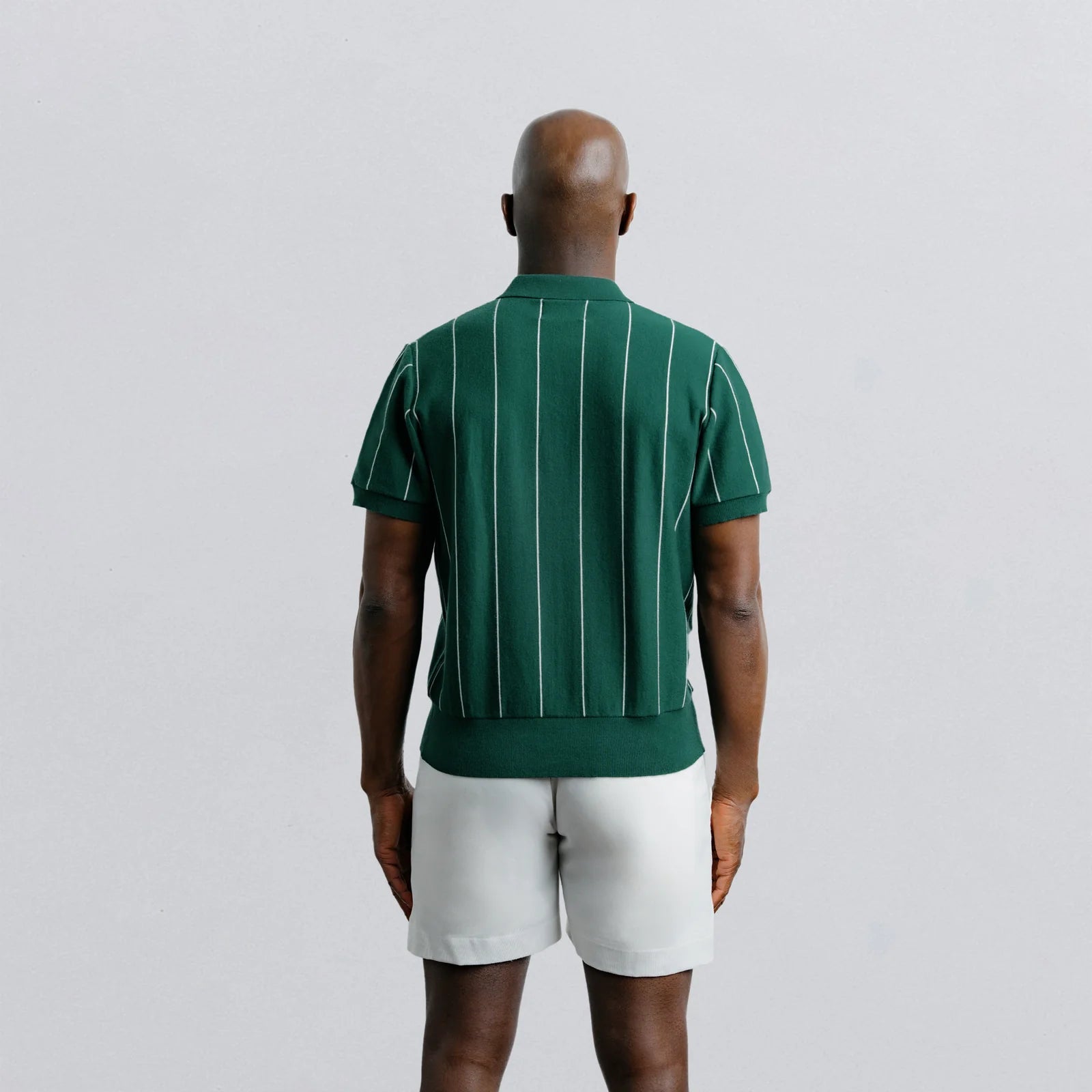 Vertical Stripe Shirt - Green — Champlain - Public Mercantile