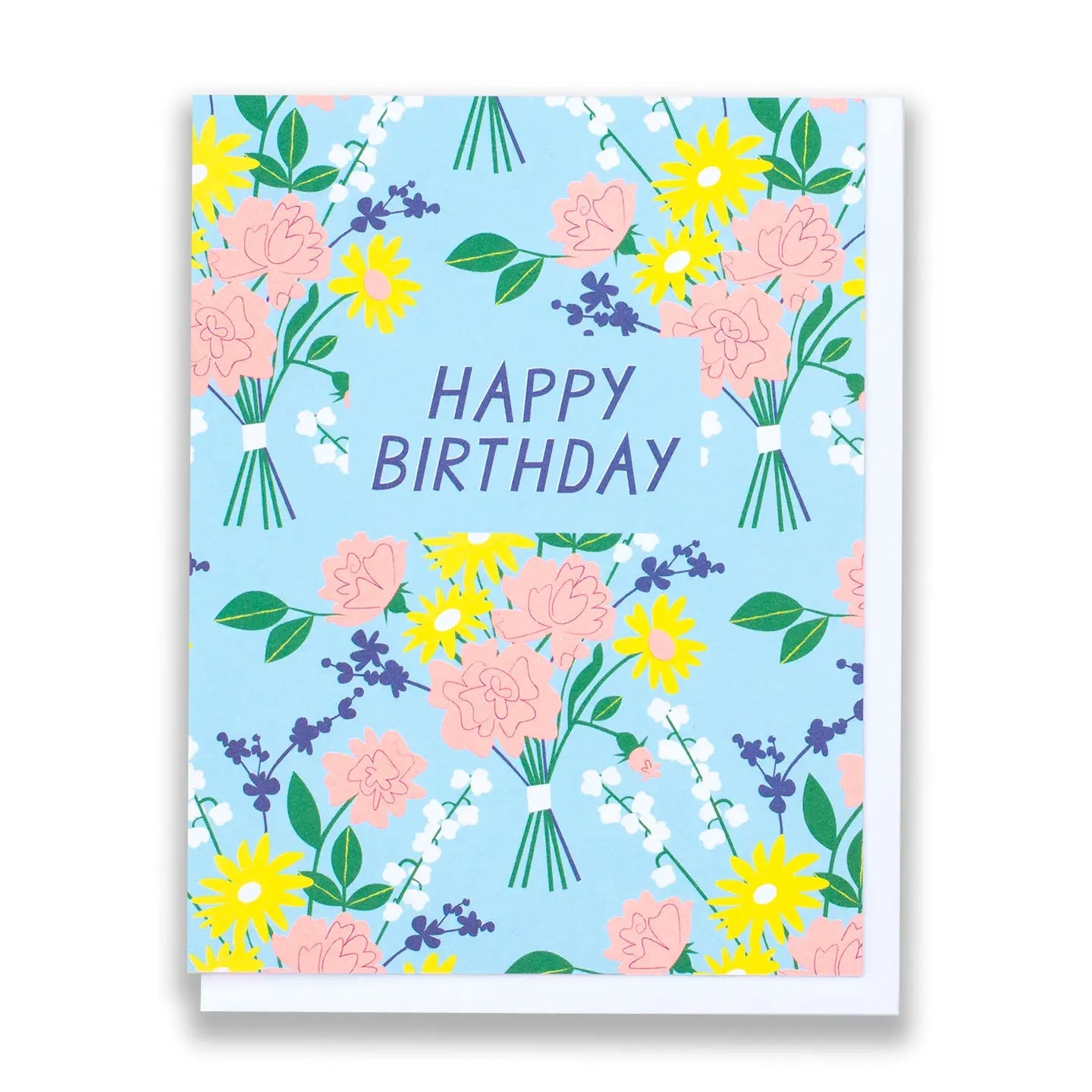 Vintage Flower Birthday Card - Public Mercantile