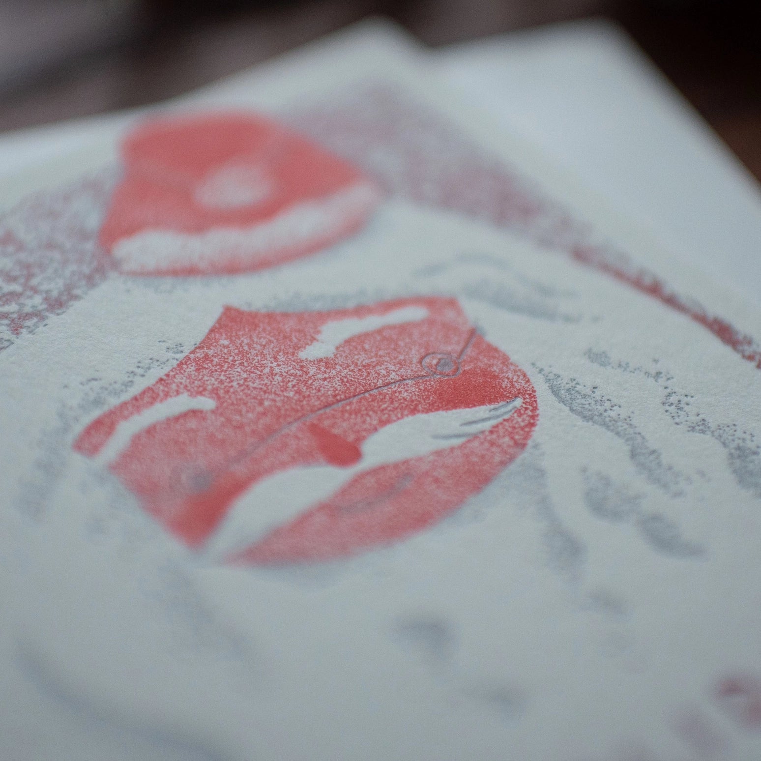 Vintage Santa Holiday Letterpress Card - Public Mercantile