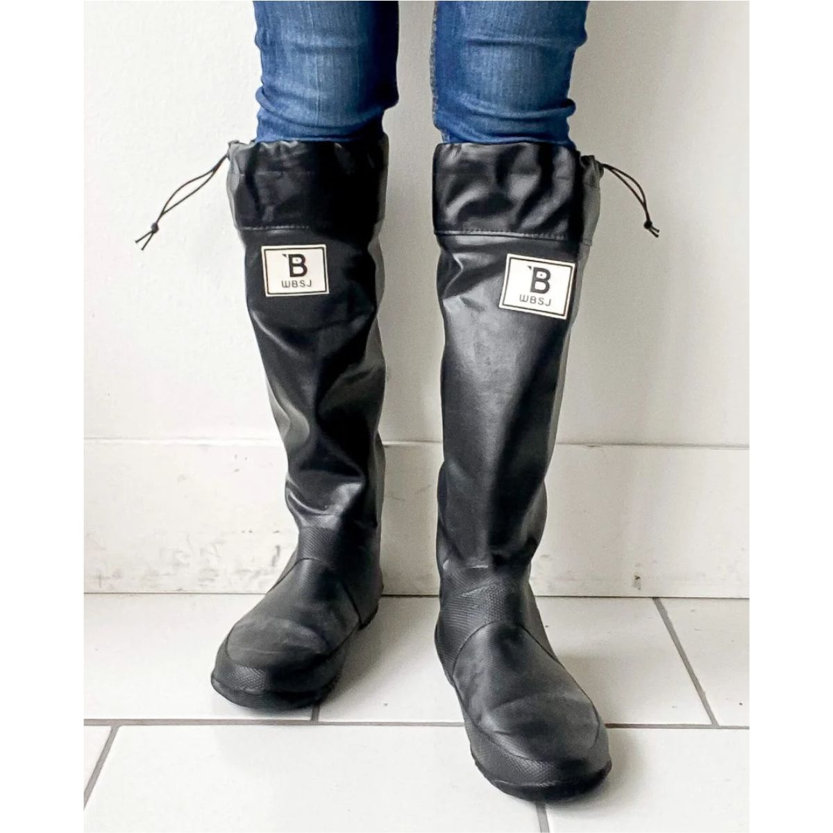 WBSJ Rain Boots — Black (Limited Edition) - Public Mercantile