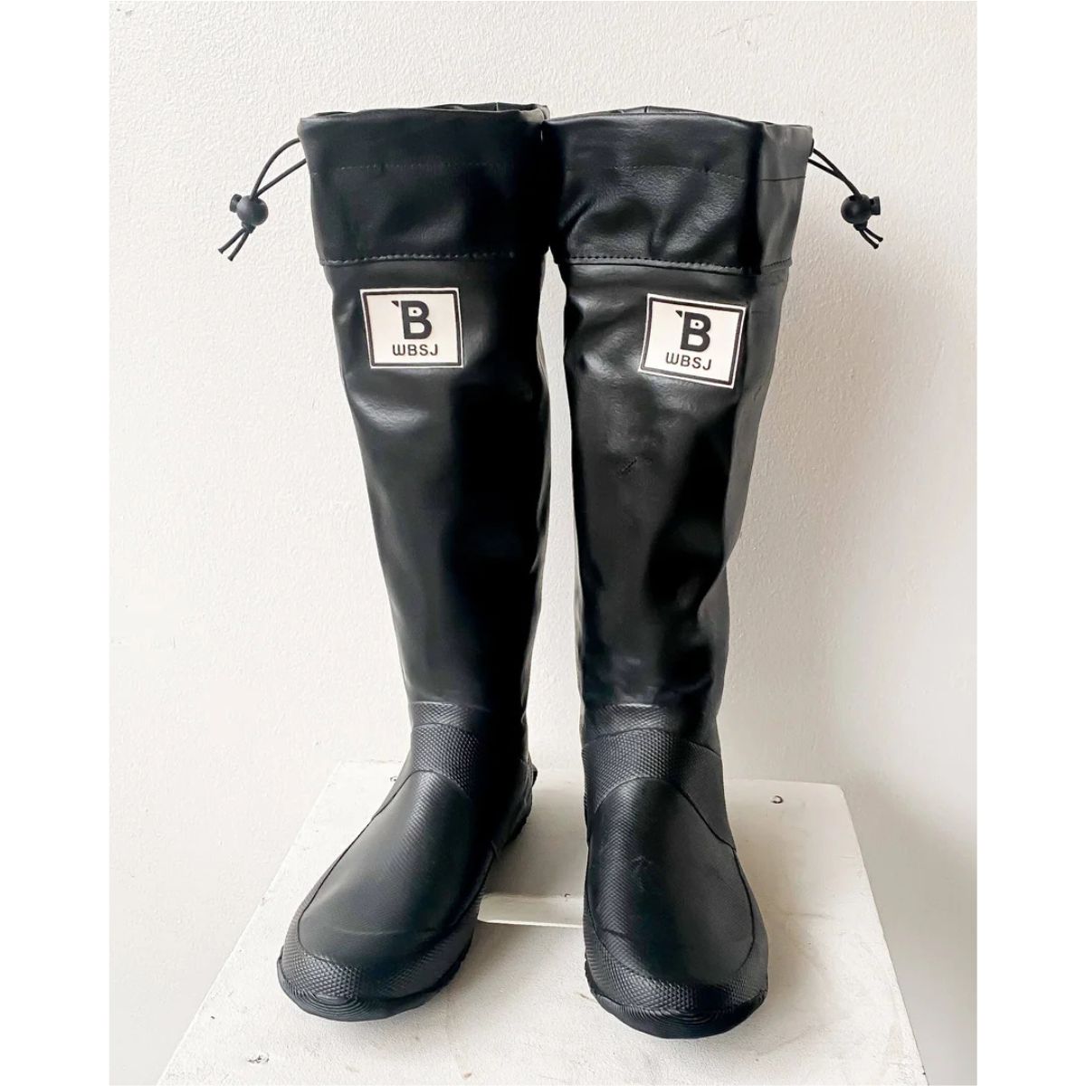 WBSJ Rain Boots — Black (Limited Edition) - Public Mercantile