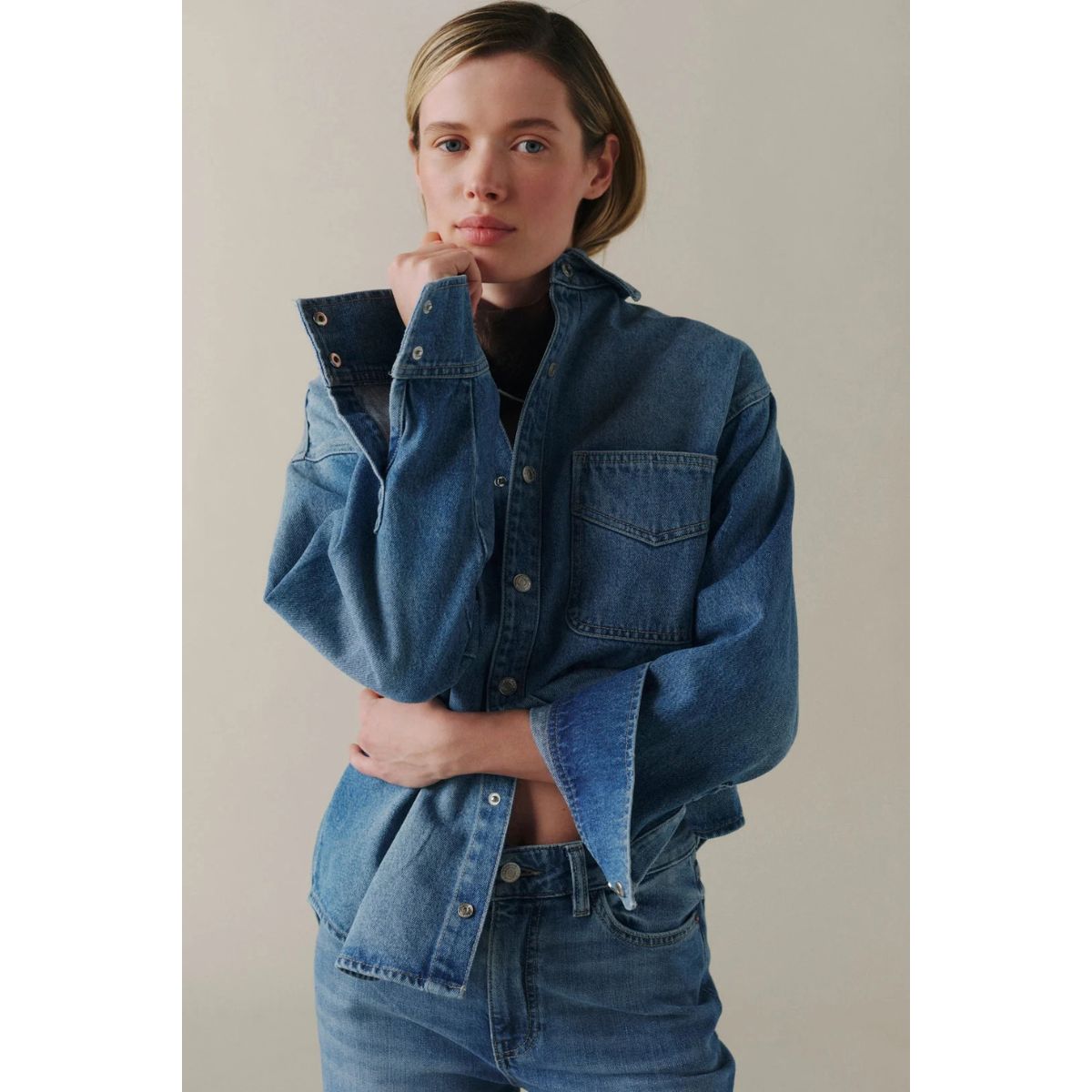 Warp + Weft CHI Town Shacket — Pretty Please