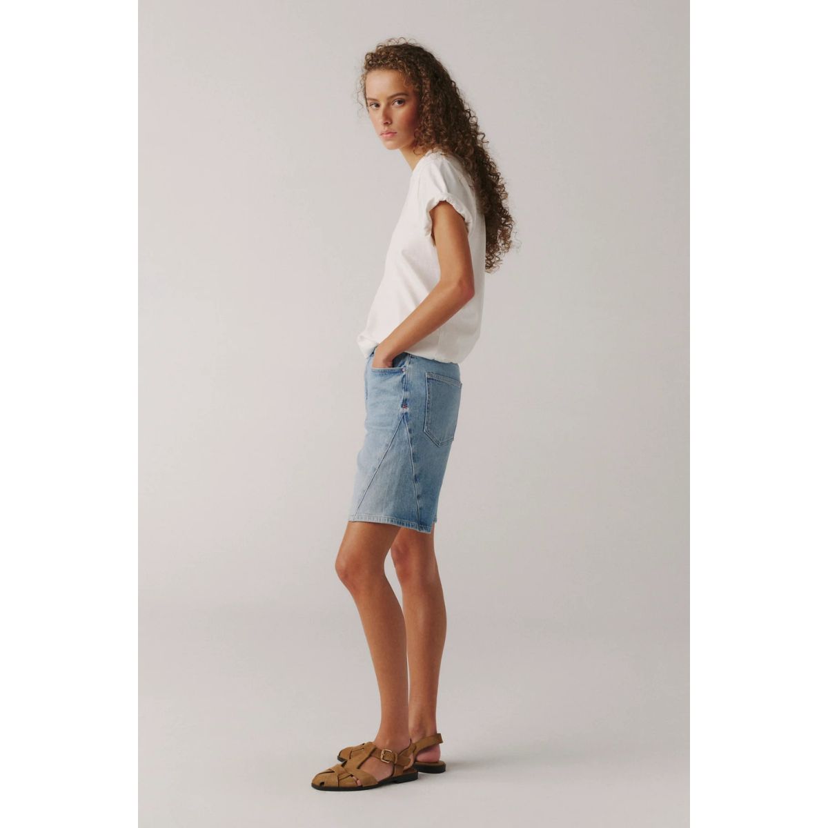 Warp + Weft Denim MTY 90's Shorts — Big Sur - Public Mercantile