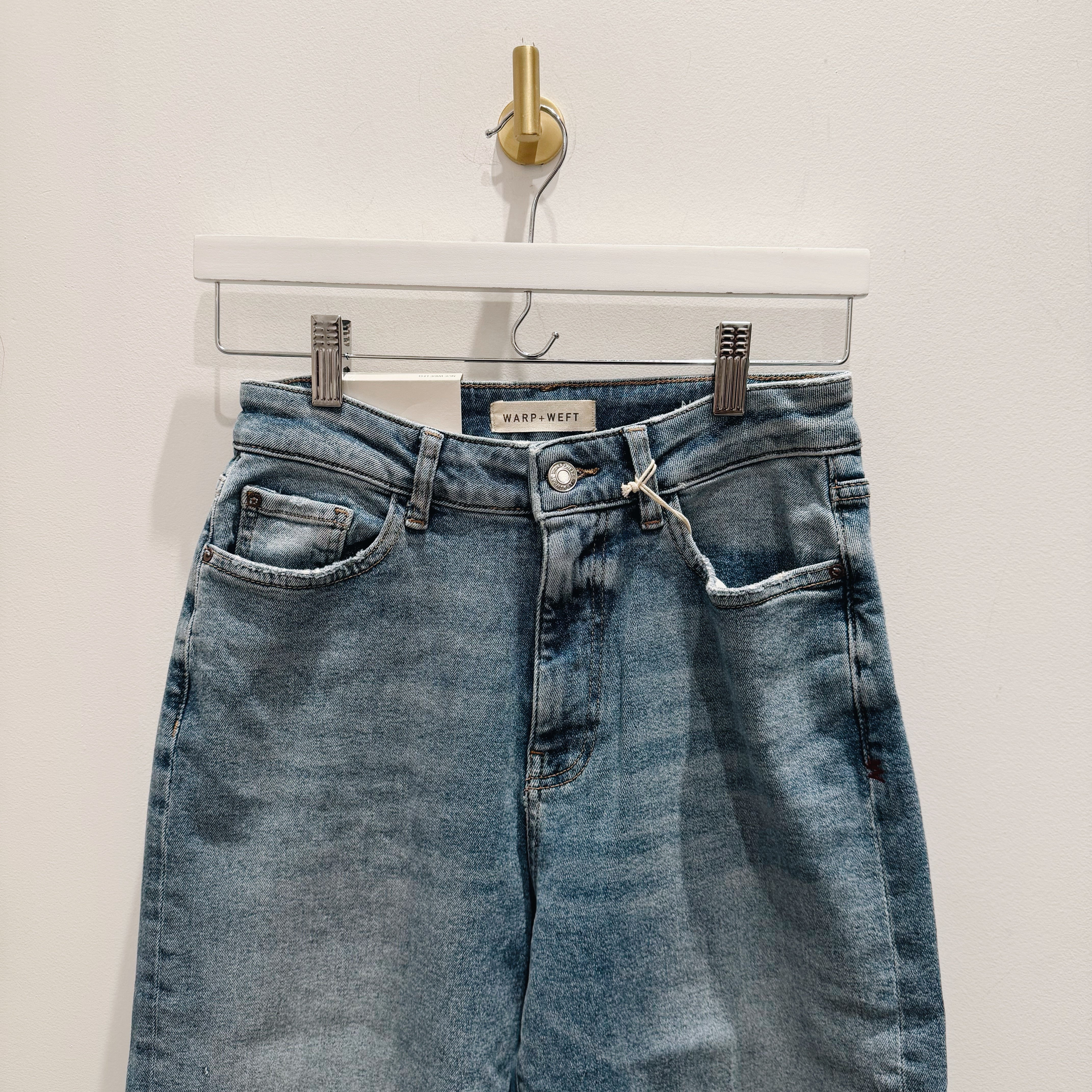 Warp + Weft Denim NCE Wide Leg — Face to Face - Public Mercantile