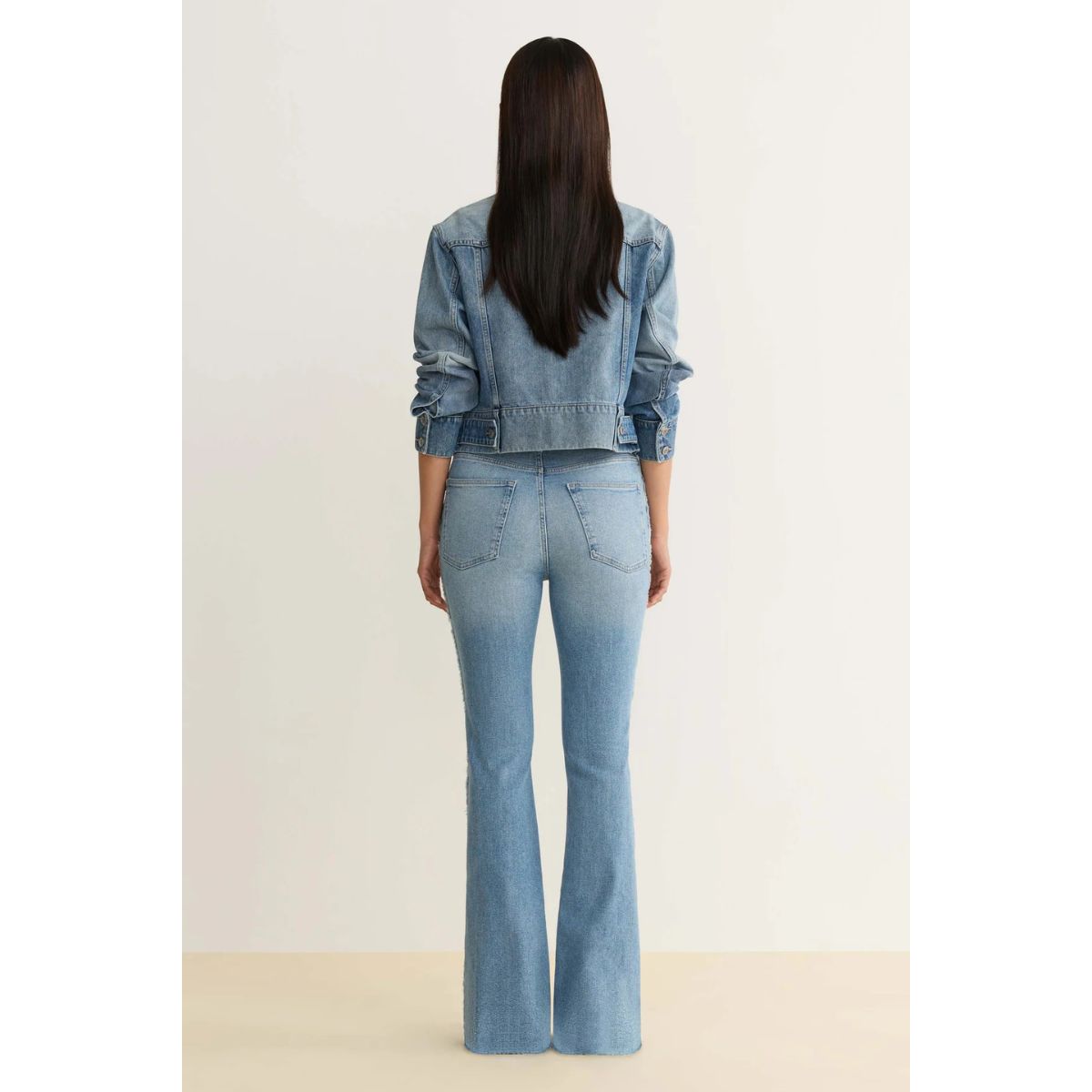 Blazer en denim TPA chaîne et trame — Watersong
