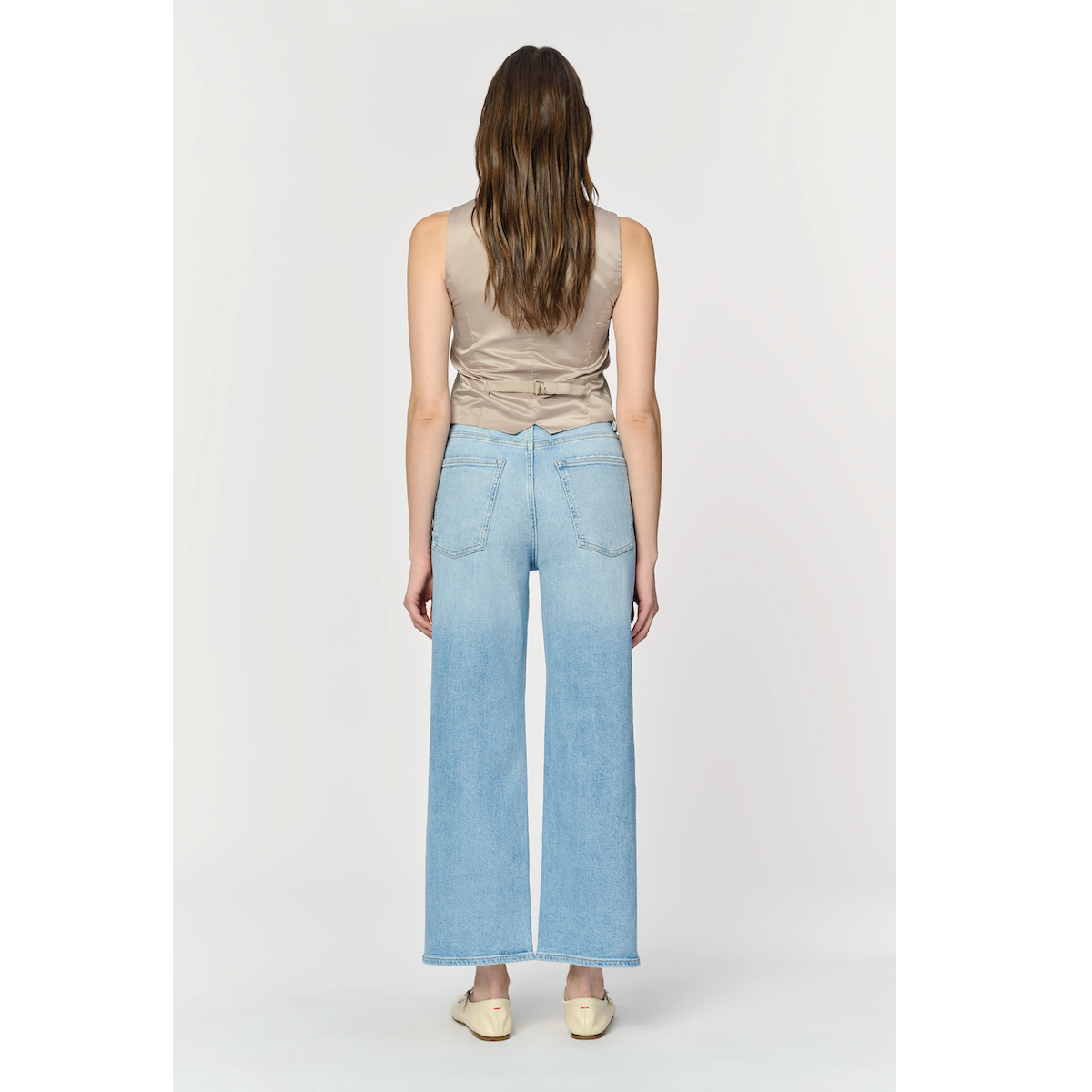 Warp + Weft Denim ICN Cropped Wide Leg Jeans — Last Summer - Public Mercantile