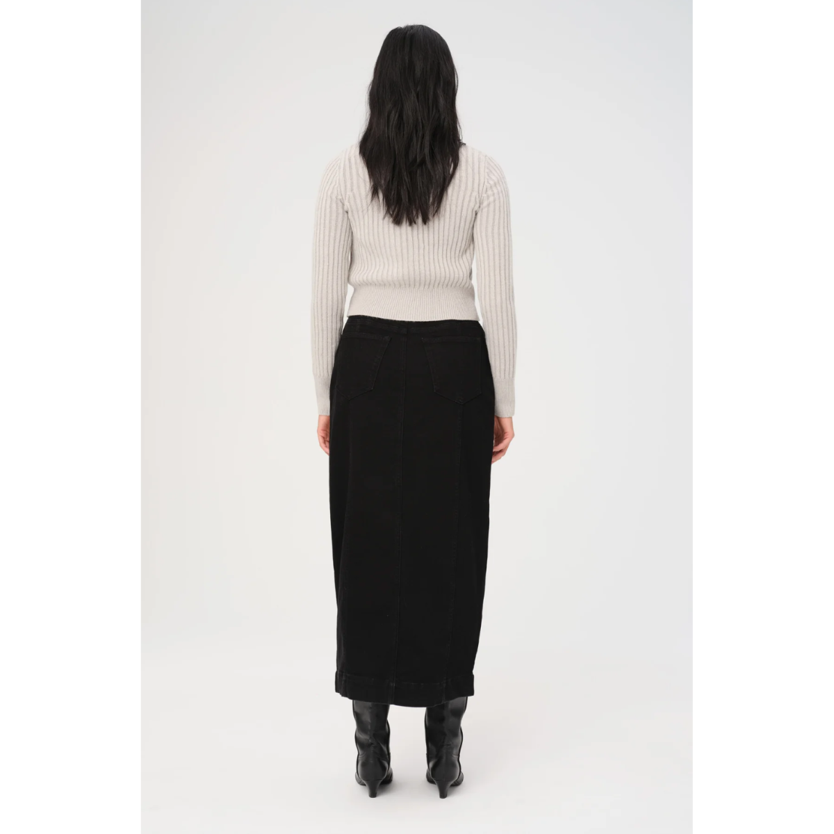 Warp + Weft Denim SMX Maxi Skirt — Ventura - Public Mercantile