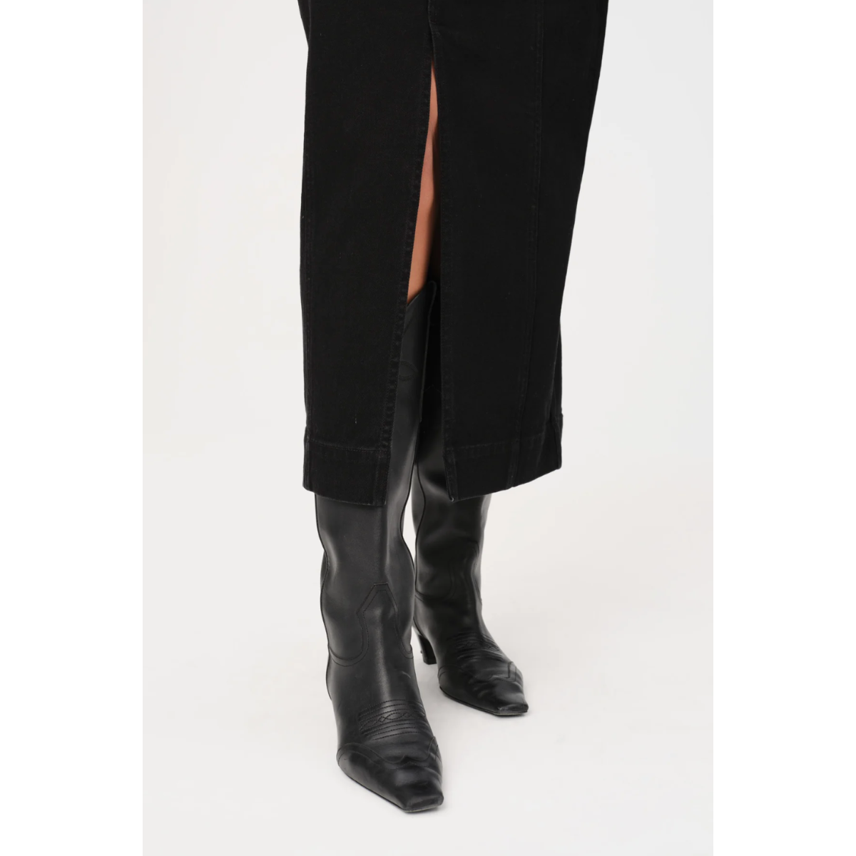 Warp + Weft Denim SMX Maxi Skirt — Ventura - Public Mercantile