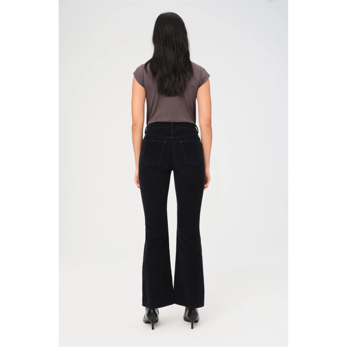 Warp + Weft NAO High Rise Bootcut — Knight - Public Mercantile