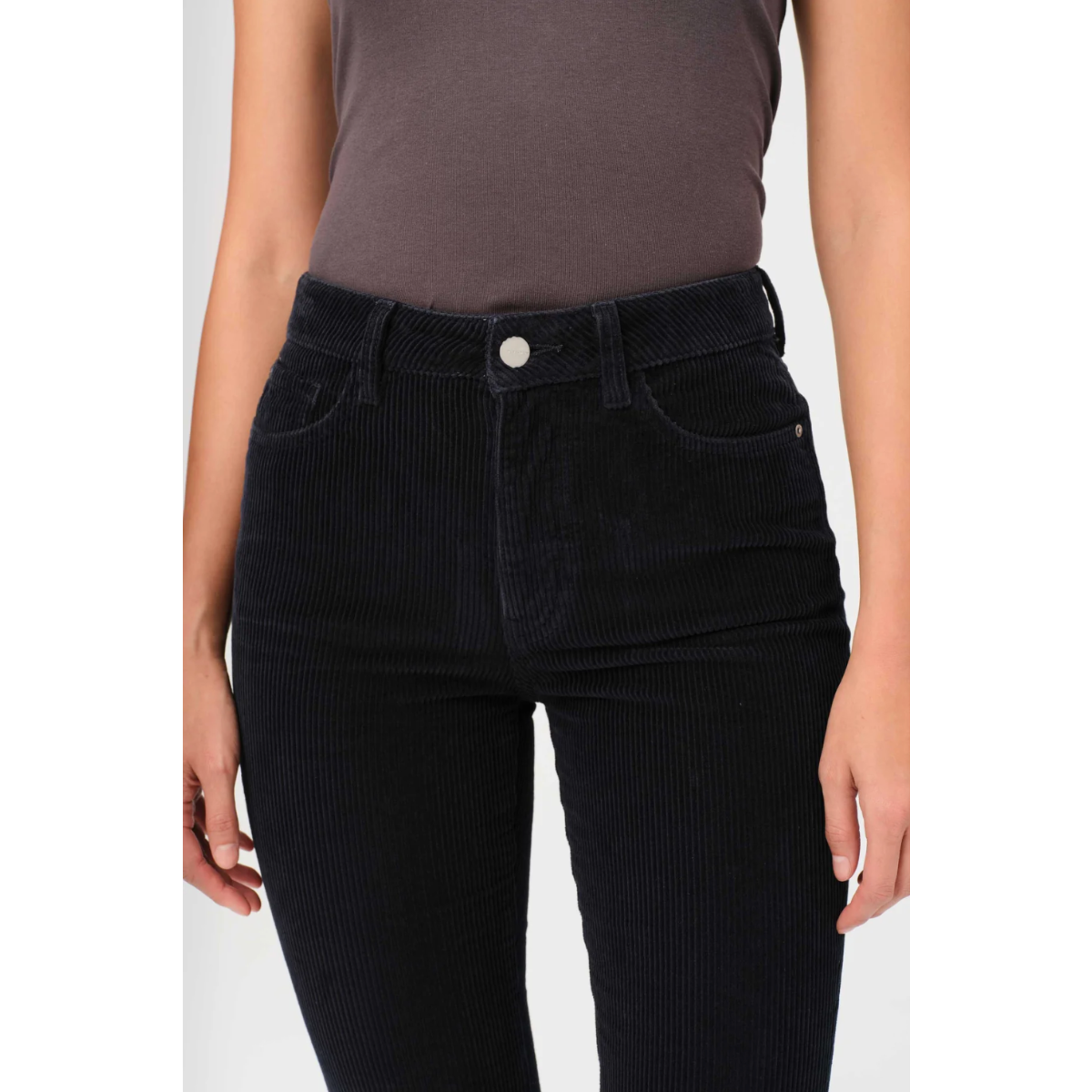 Warp + Weft NAO High Rise Bootcut — Knight - Public Mercantile
