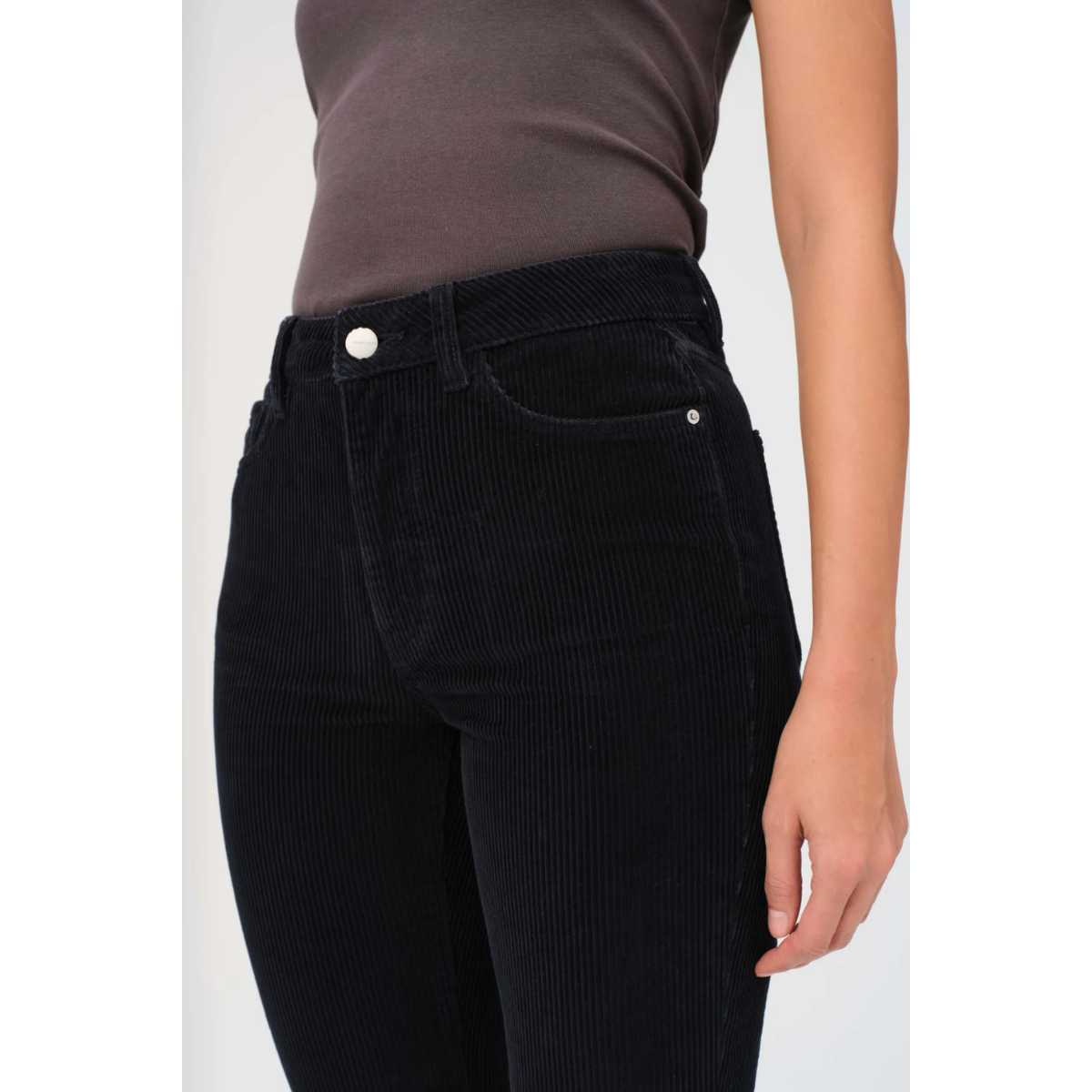 Warp + Weft NAO High Rise Bootcut — Knight - Public Mercantile