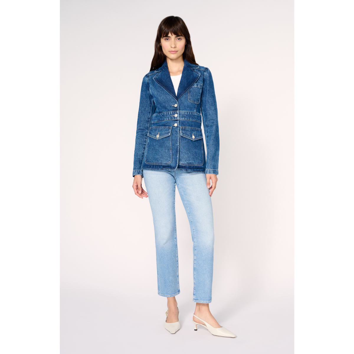 Warp + Weft TPA Denim Blazer — Watersong - Public Mercantile