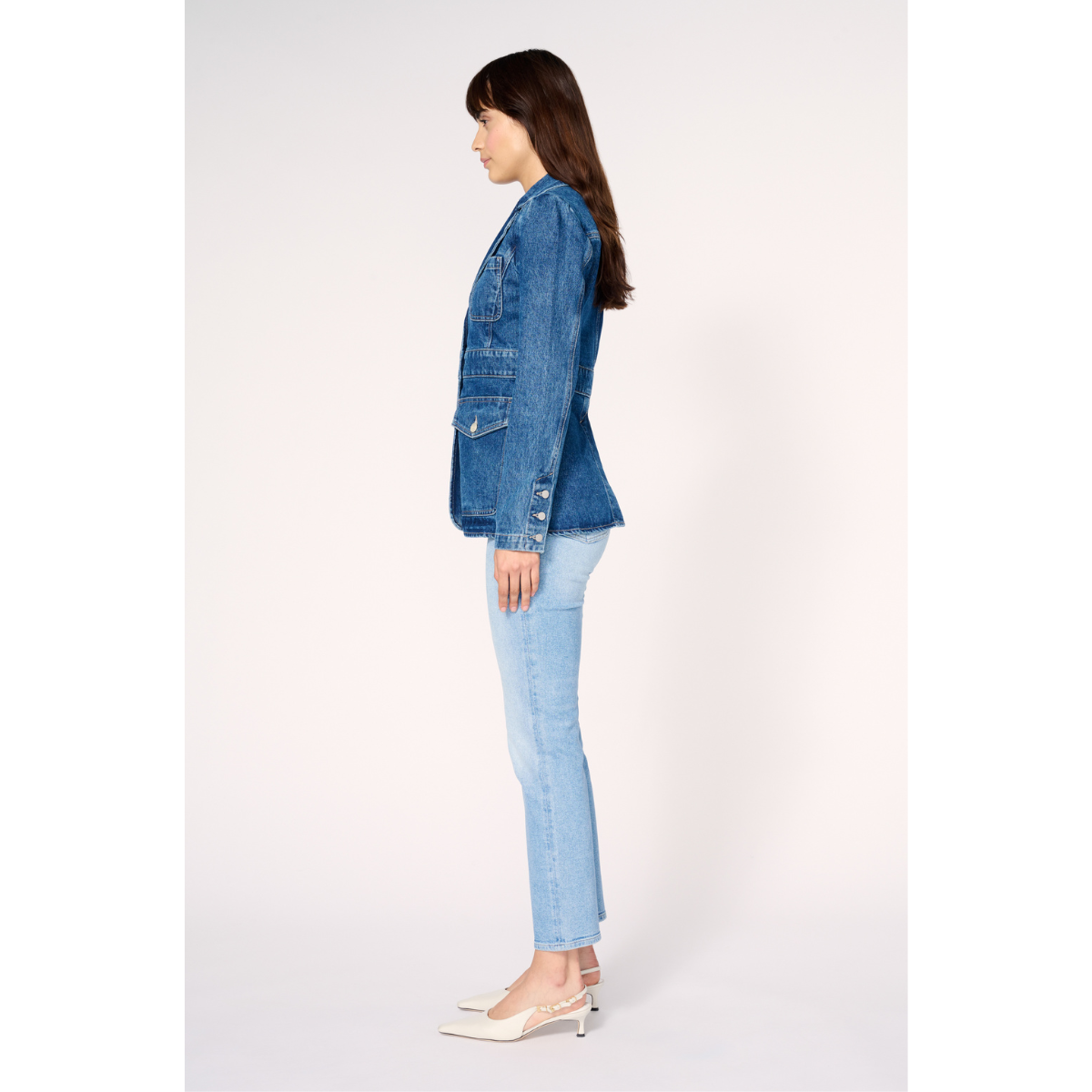 Warp + Weft TPA Denim Blazer — Watersong - Public Mercantile