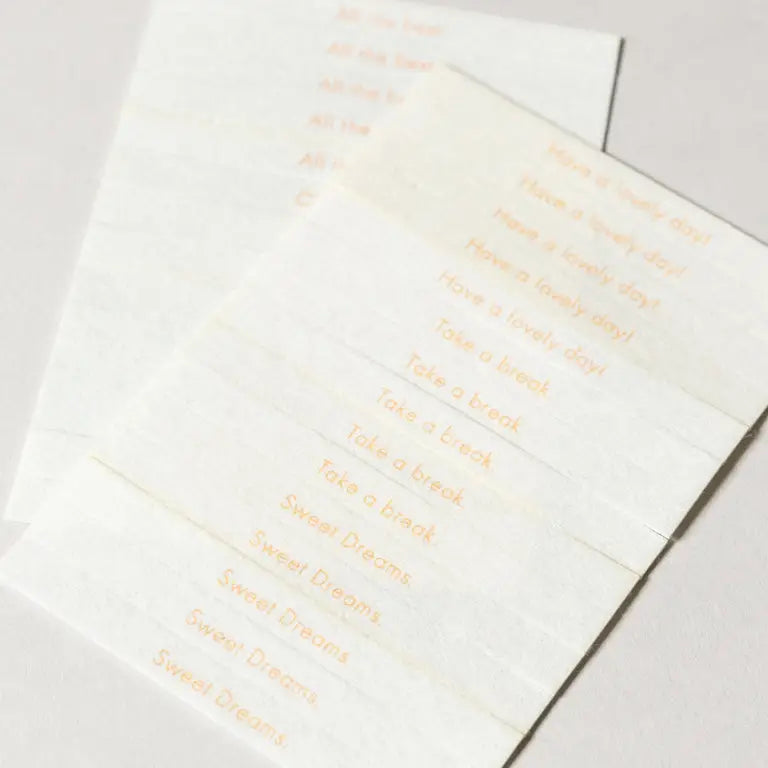 Washi Paper Incense Strips — #2 Elegant Agarwood