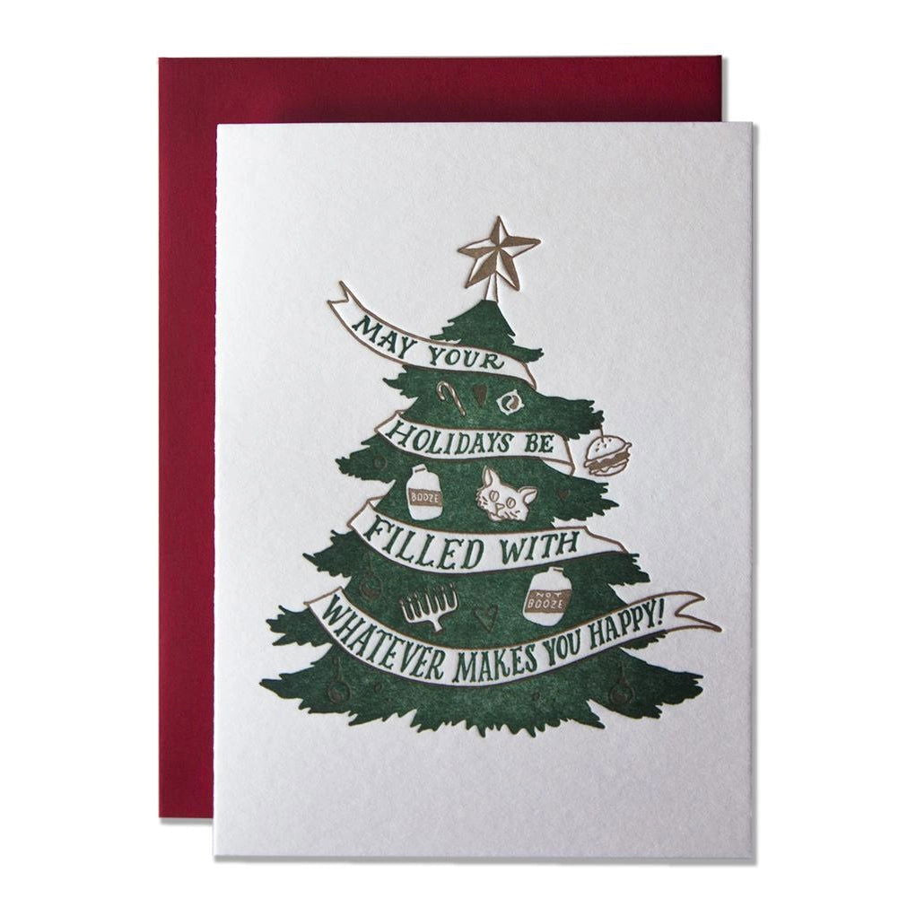 Whatever Makes You Happy Holiday Card - Public Mercantile