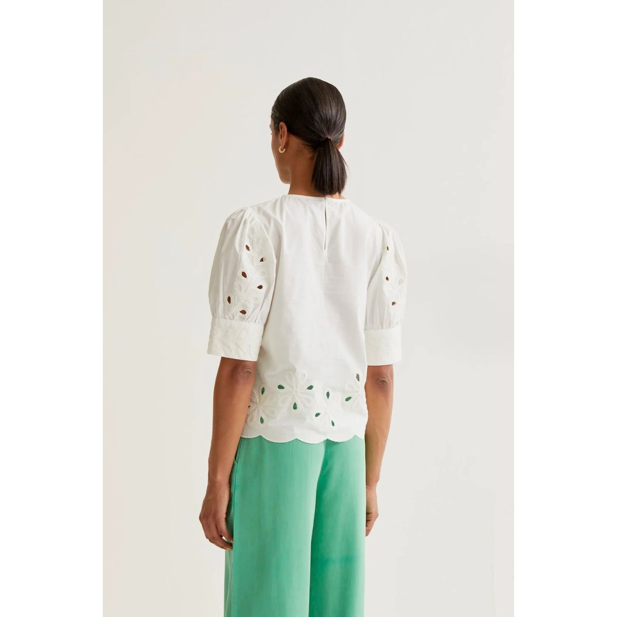 White Cotton Blouse — Wild Pony - Public Mercantile