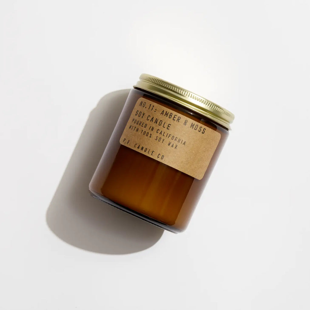 Amber & Moss Candle — P.F. Candle