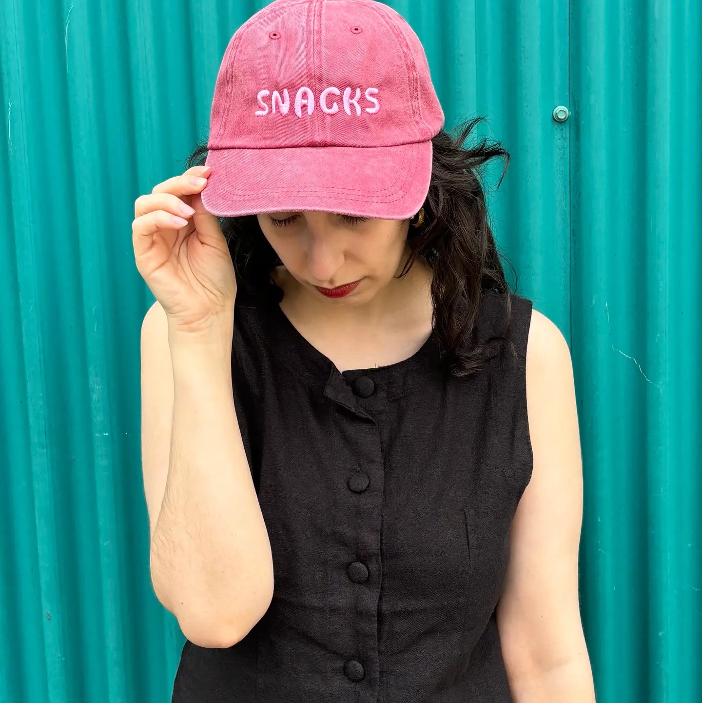 Snacks Embroidered Baseball Hat - Public Mercantile