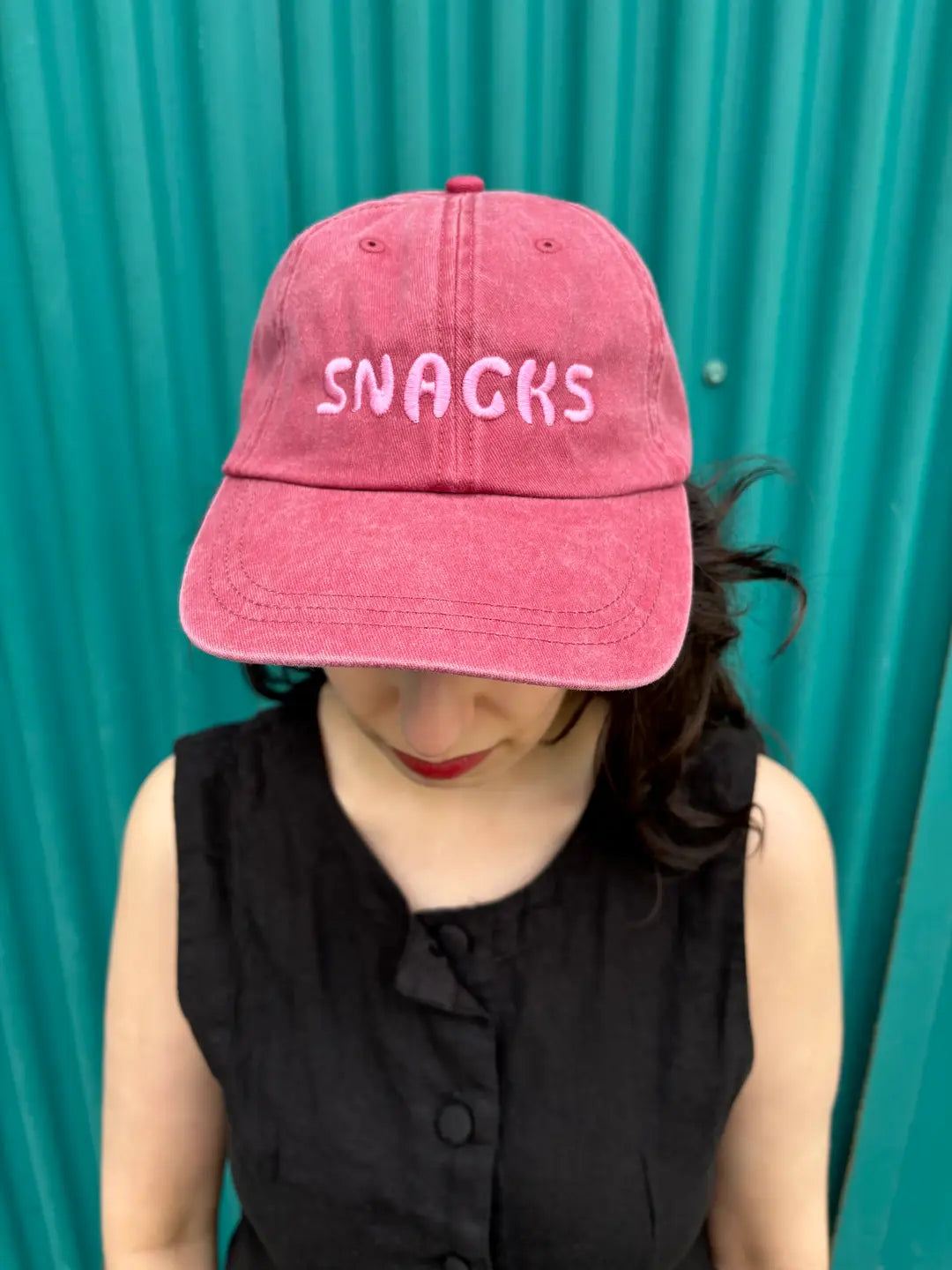 Snacks Embroidered Baseball Hat - Public Mercantile