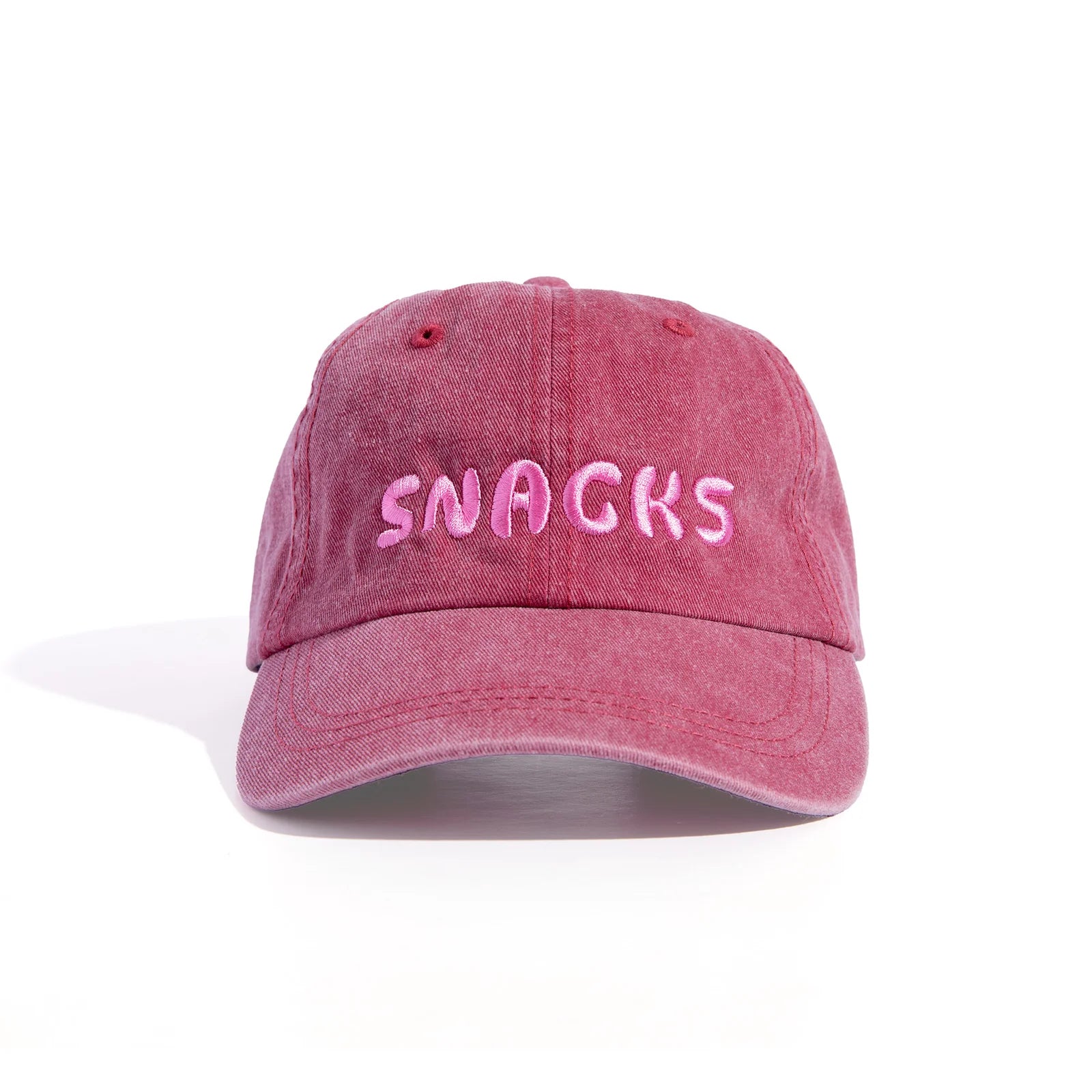 Snacks Embroidered Baseball Hat - Public Mercantile