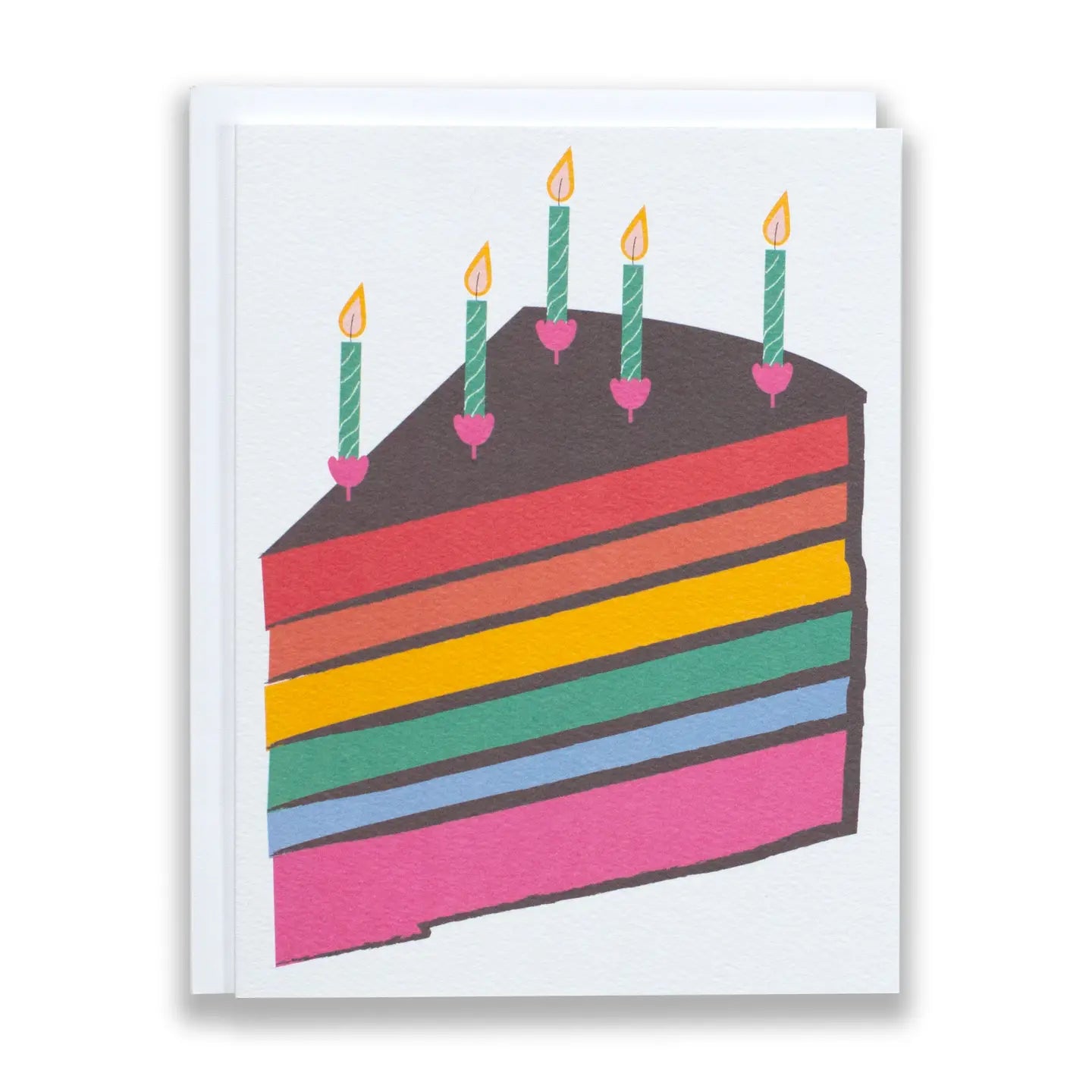 Rainbow Cake Birthday Card - Public Mercantile