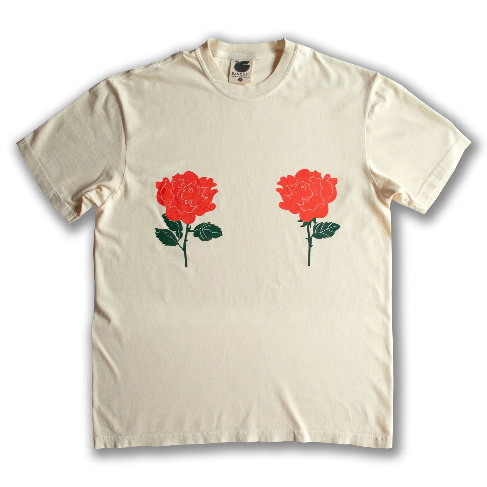 Double Roses T-Shirt - Public Mercantile