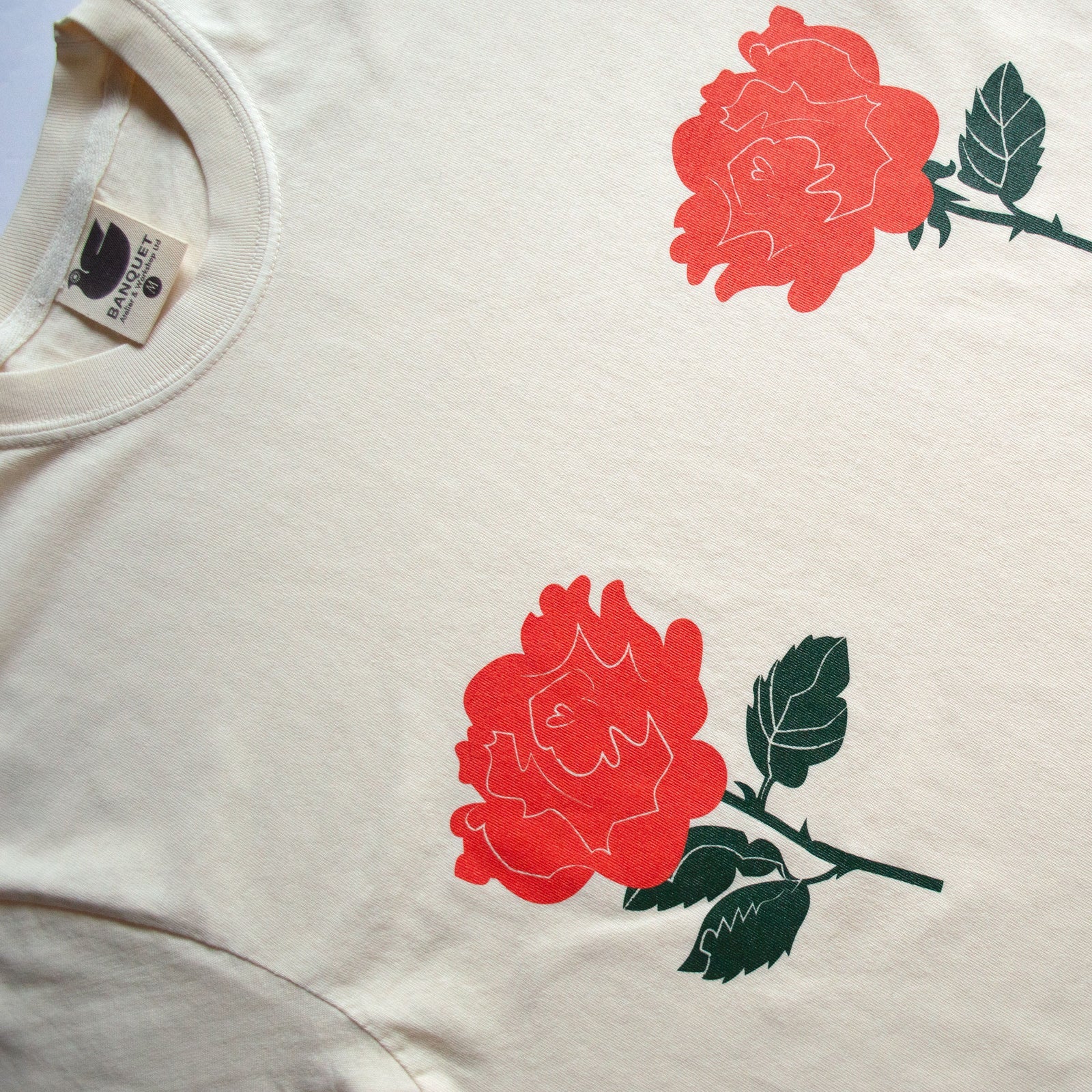 Double Roses T-Shirt - Public Mercantile