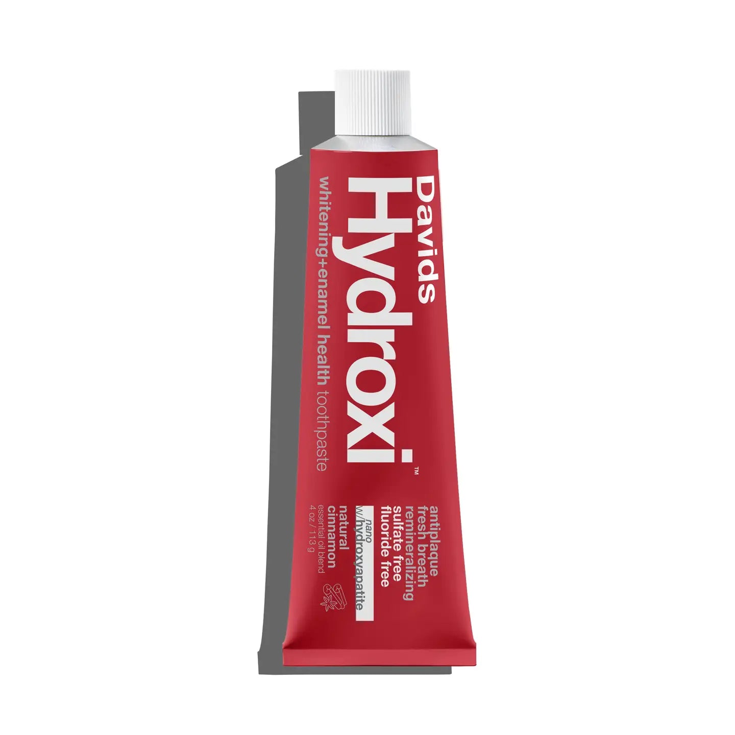 Davids Hydroxi™ Whitening+Enamel Health Nano Hydroxyapatite Premium Toothpaste | Cinnamon - Public Mercantile