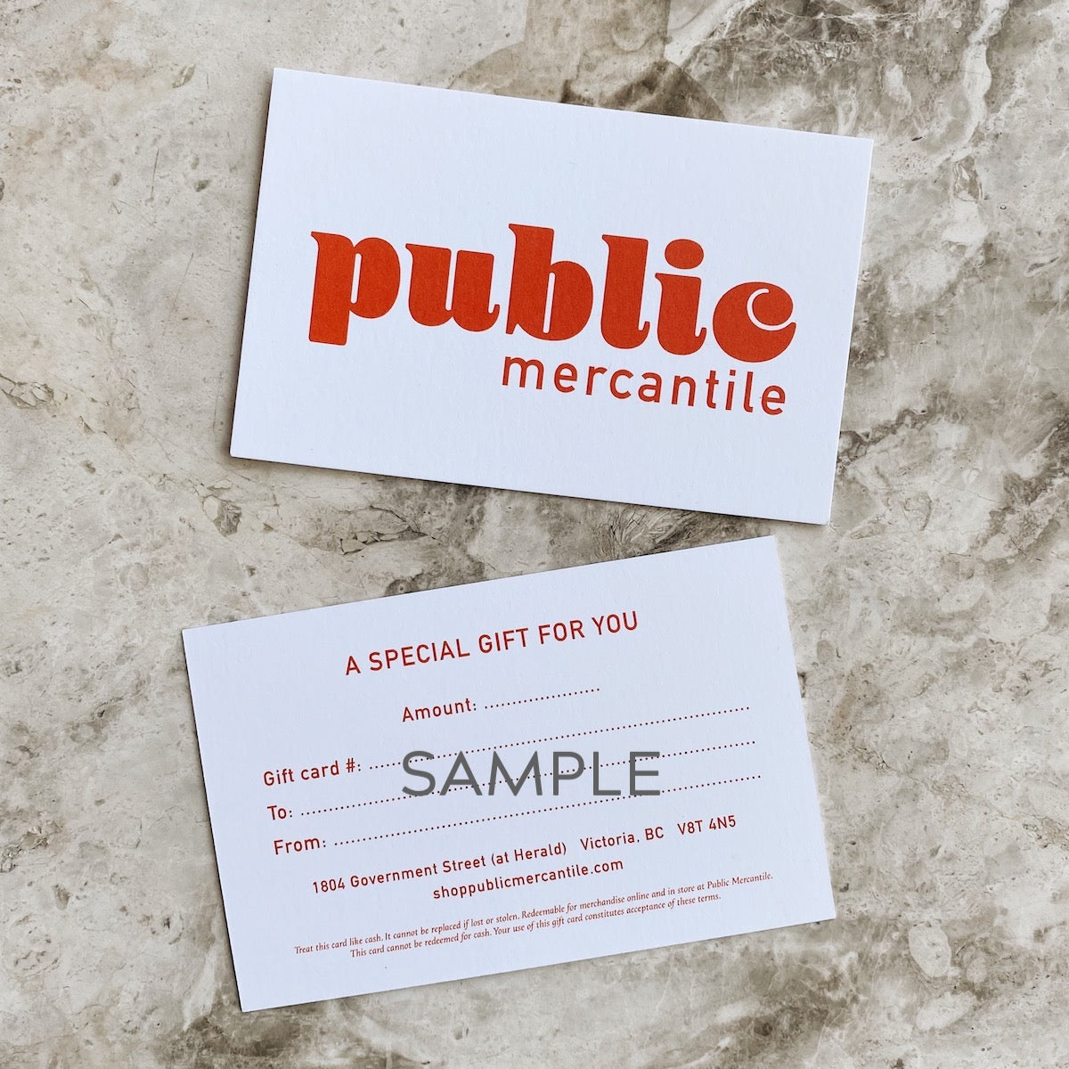 Public Mercantile Gift Card