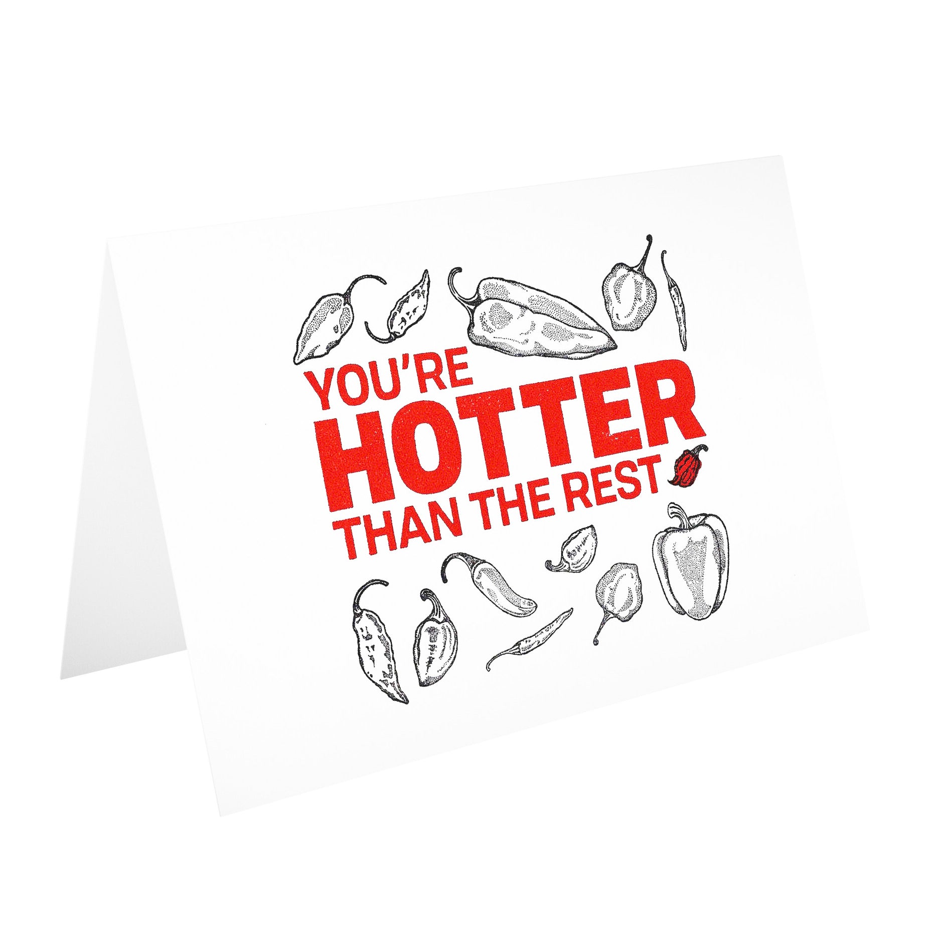 Hotter Than the Rest Card