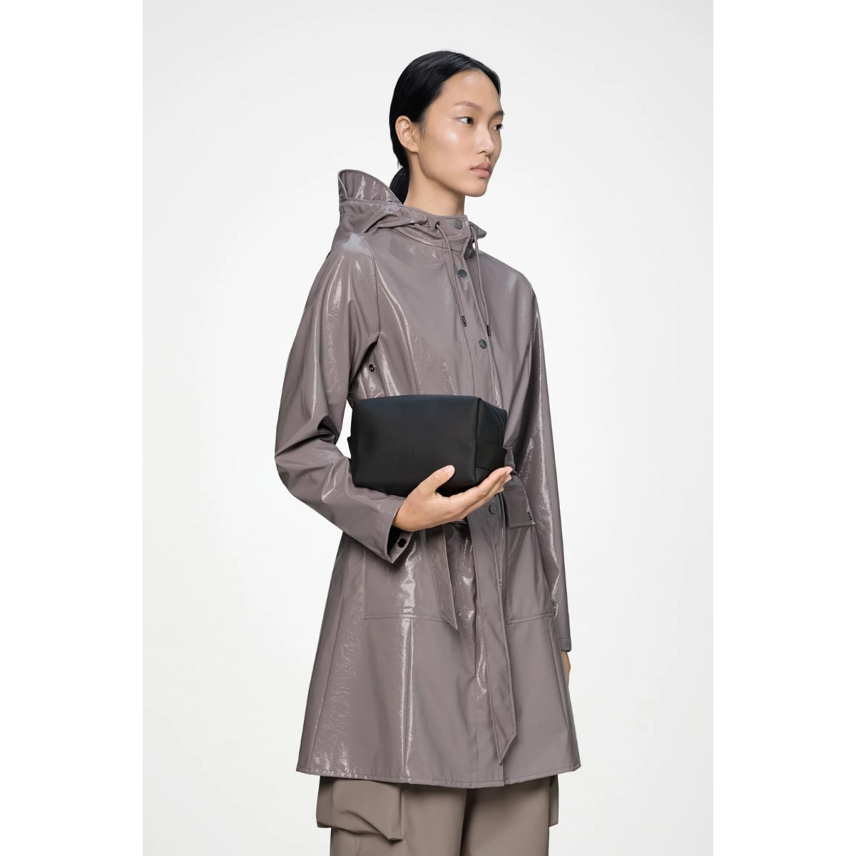 Rains Wash Bag Small — Black