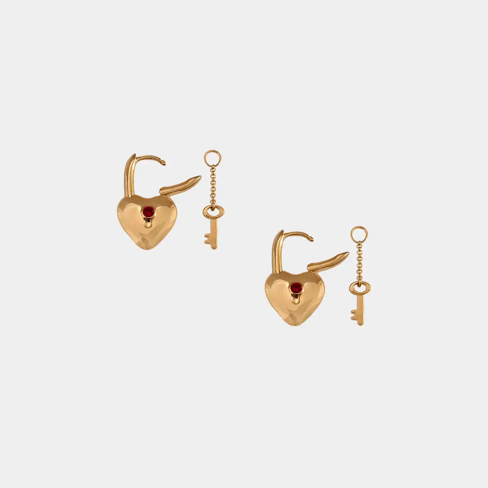 Loula Hoops Gold - Kara Yoo - Public Mercantile