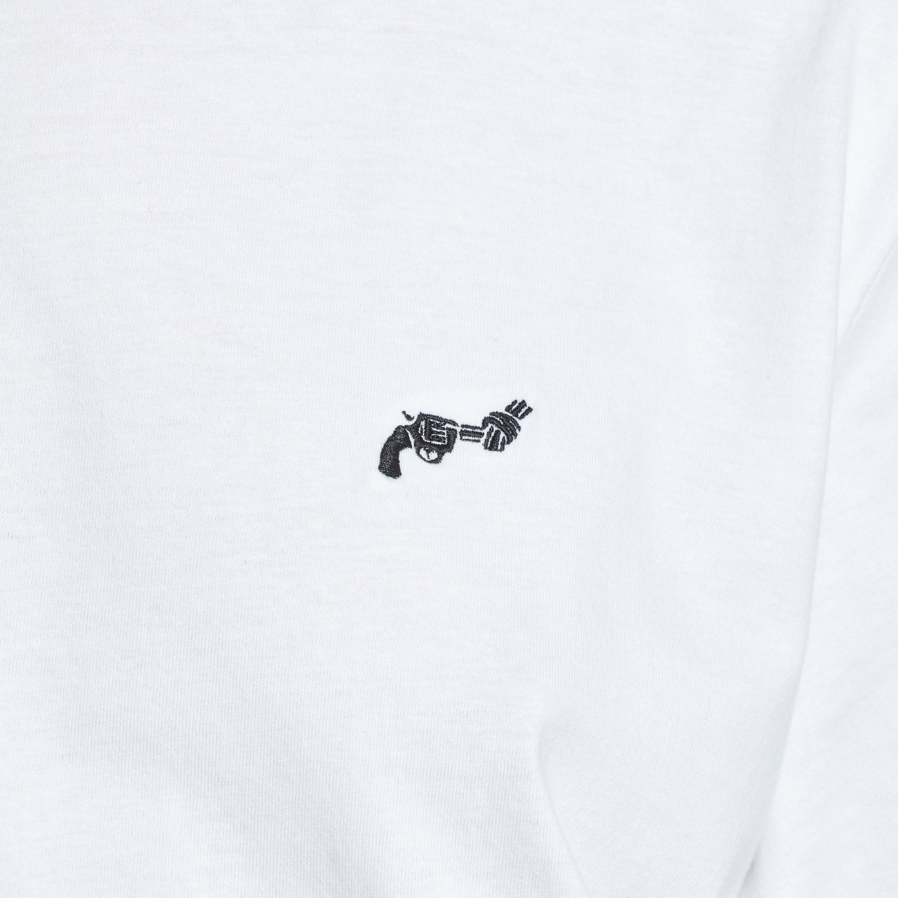 The Knotted Gun T-Shirt — White
