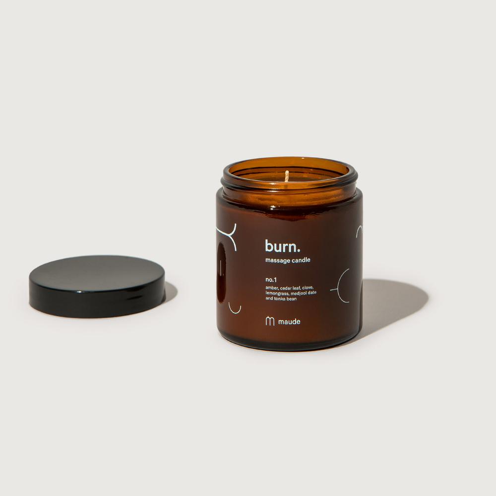 maude Burn No 1 - Skin-Softening Massage Candle - Public Mercantile