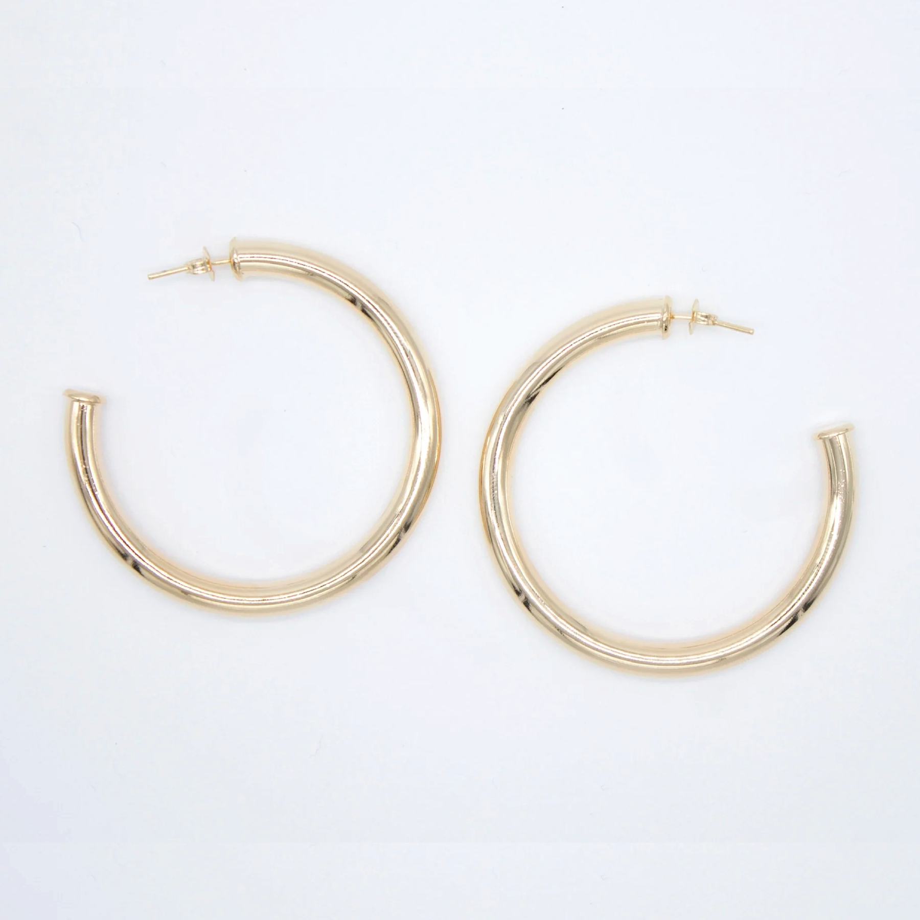18k Gold-Filled Hoop Earrings