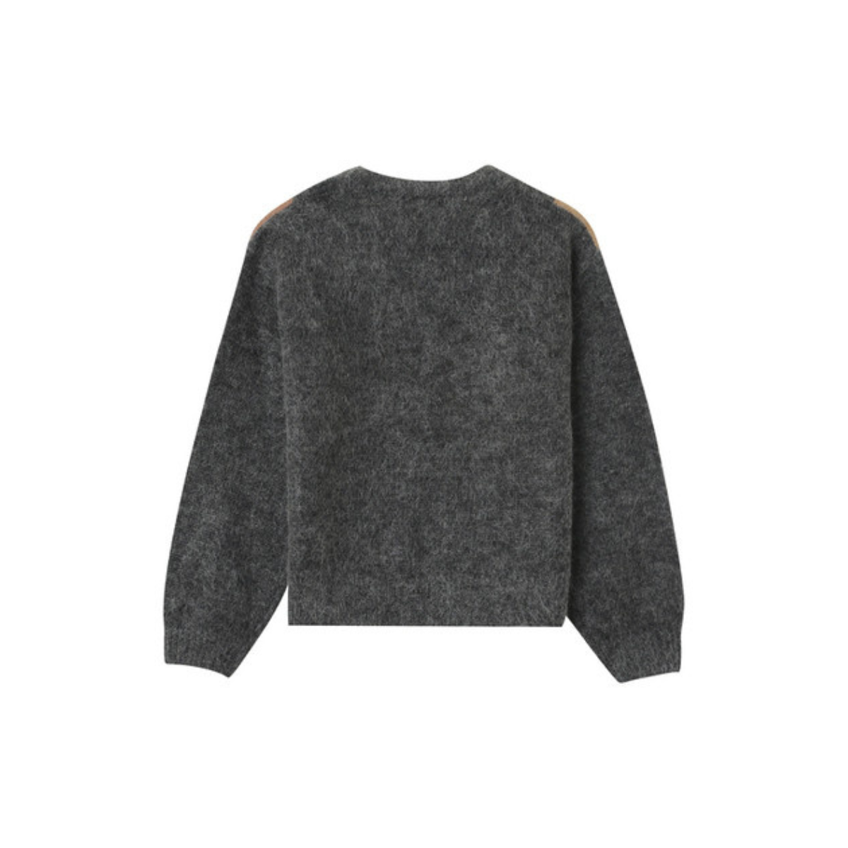 Grace & Mila Paris Nanse Mohair Wool Sweater — Anthracite