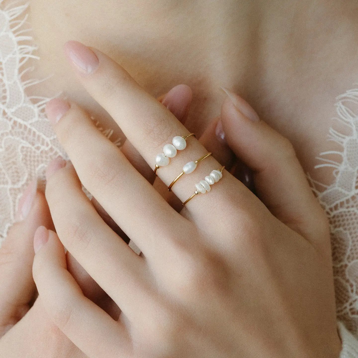 Mini Pearls Ring - Public Mercantile