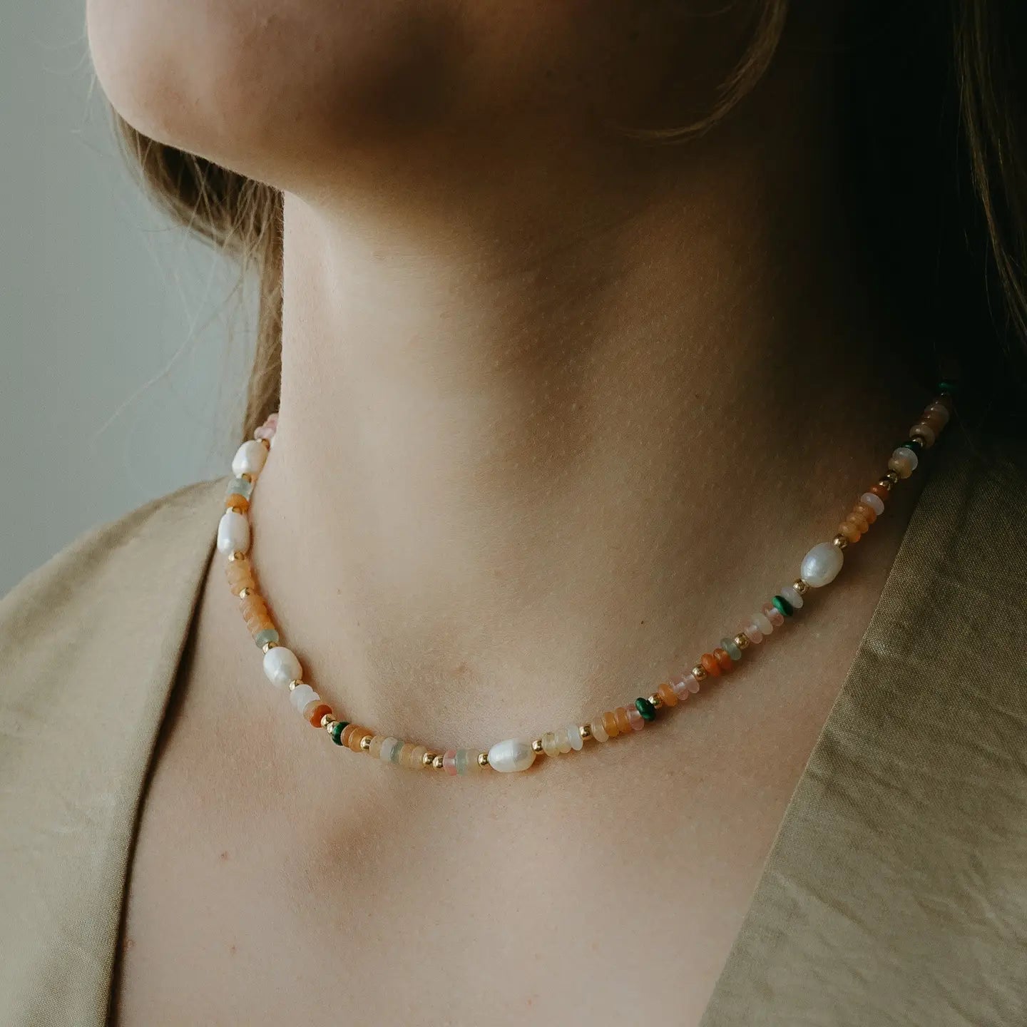 Amelie Necklace — Petite Gold - Public Mercantile