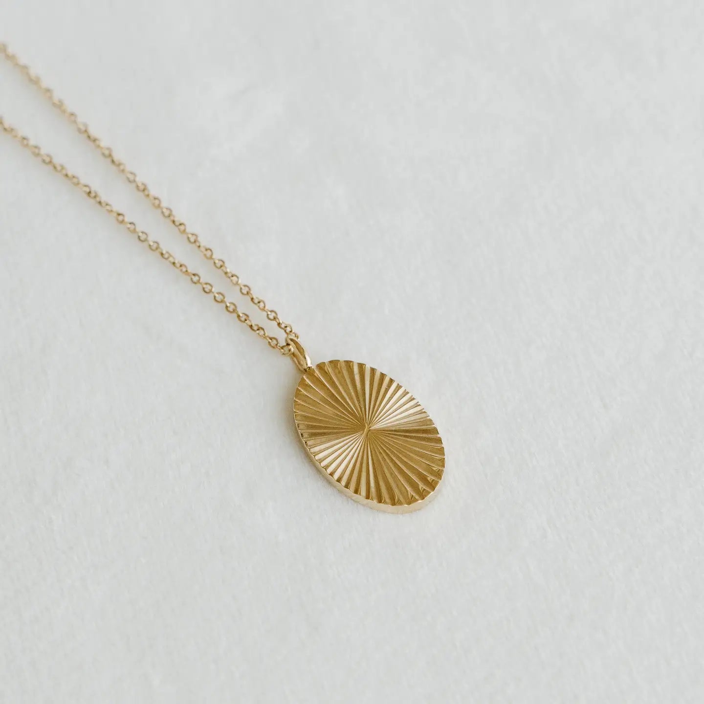 Solara Necklace — Petite Gold - Public Mercantile