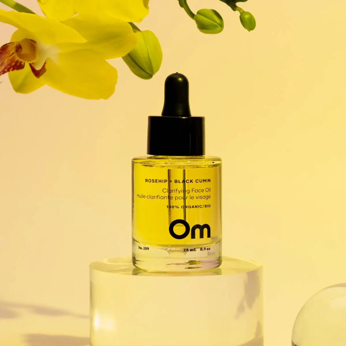 Om Organics Rosehip + Black Cumin Clarifying Face Oil