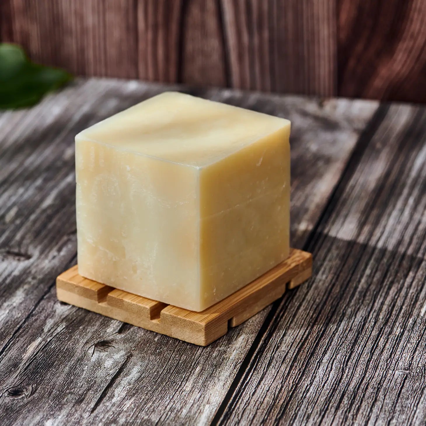 Square Bamboo Soap Holder