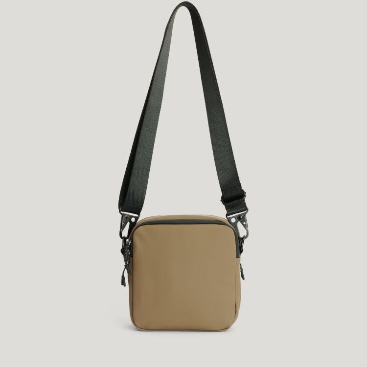 Tretorn PU Crossbody Bag — Shitake